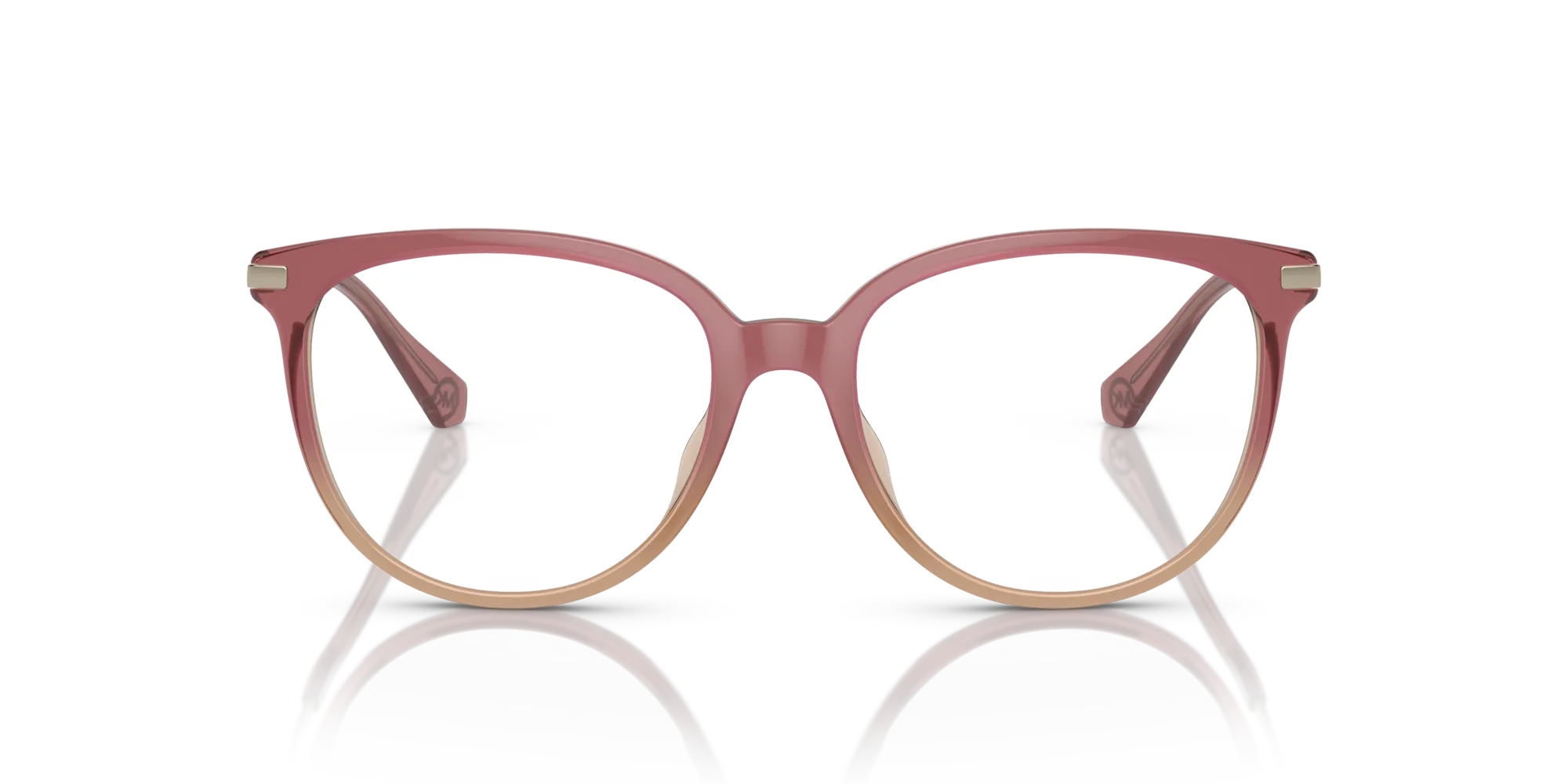 Michael Kors MK4106U WESTPORT 3256 Montature da vista Iniettato Rosa Rotonda Normale - immagine 3