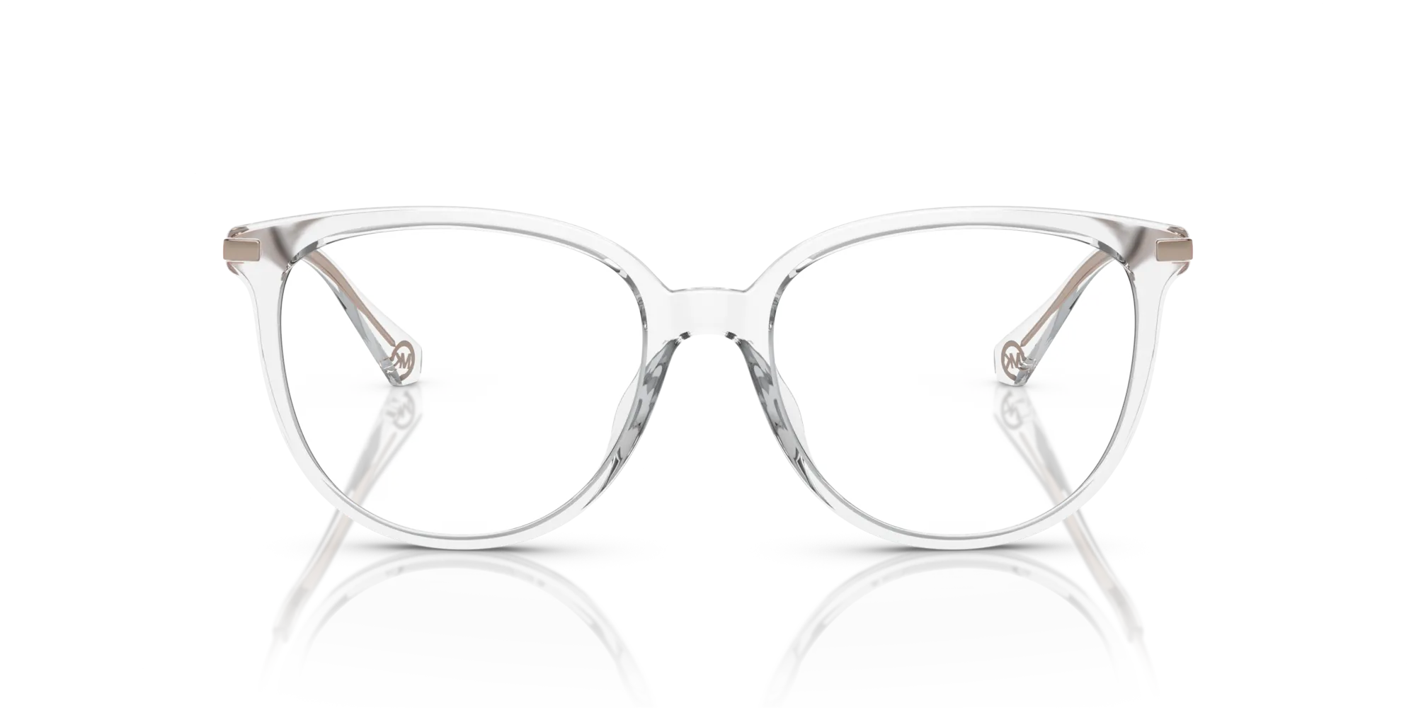 Michael Kors MK4106U WESTPORT 3255 Montature da vista Iniettato Trasparente Rotonda Normale - immagine 3