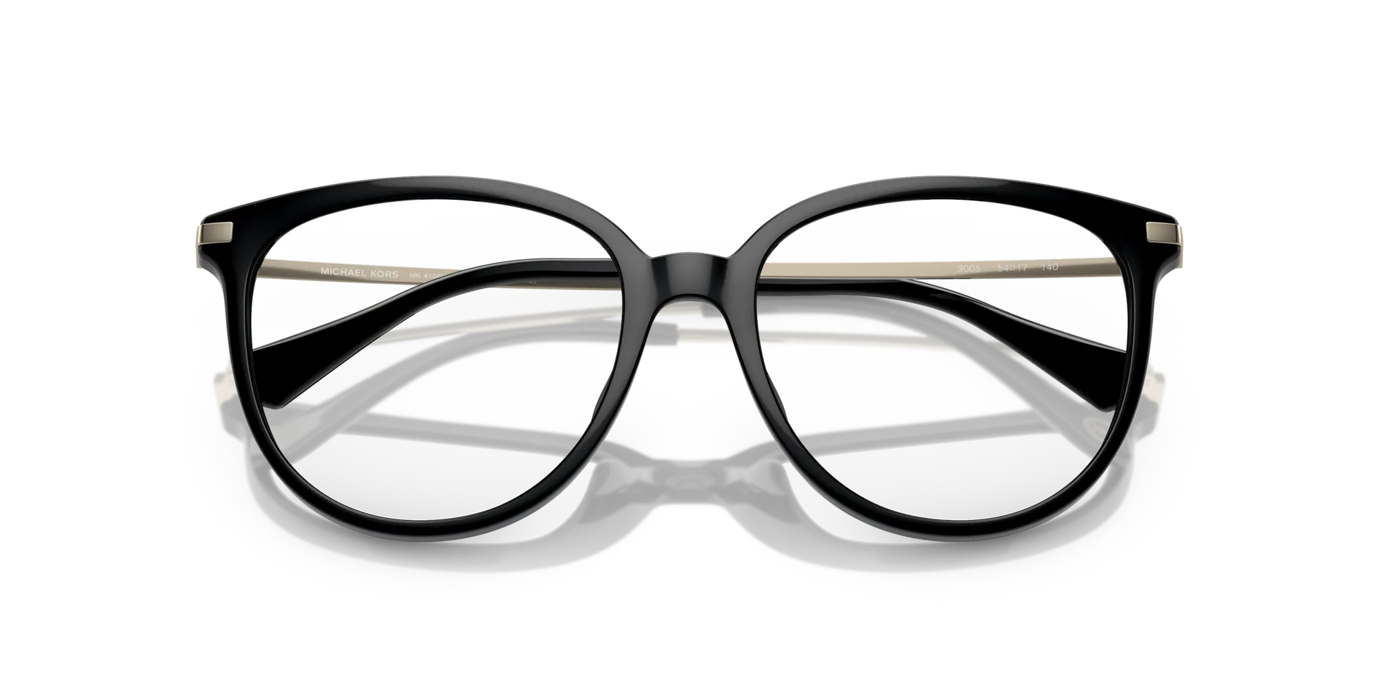 Michael Kors MK4106U WESTPORT 3005 Montature da vista Iniettato Nero Rotonda Normale - immagine 2