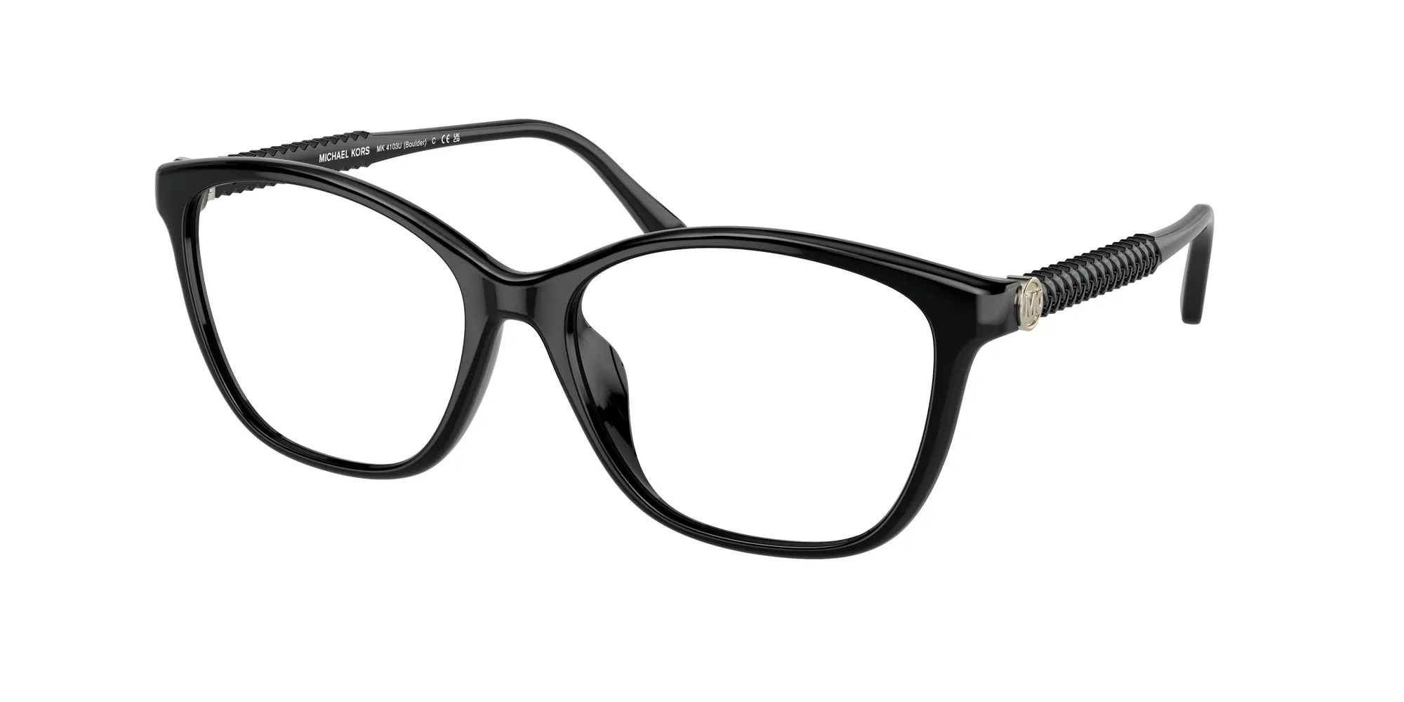Michael Kors MK4103U BOULDER 3005 Montature da vista Iniettato Nero Squadrata Normale - immagine 1