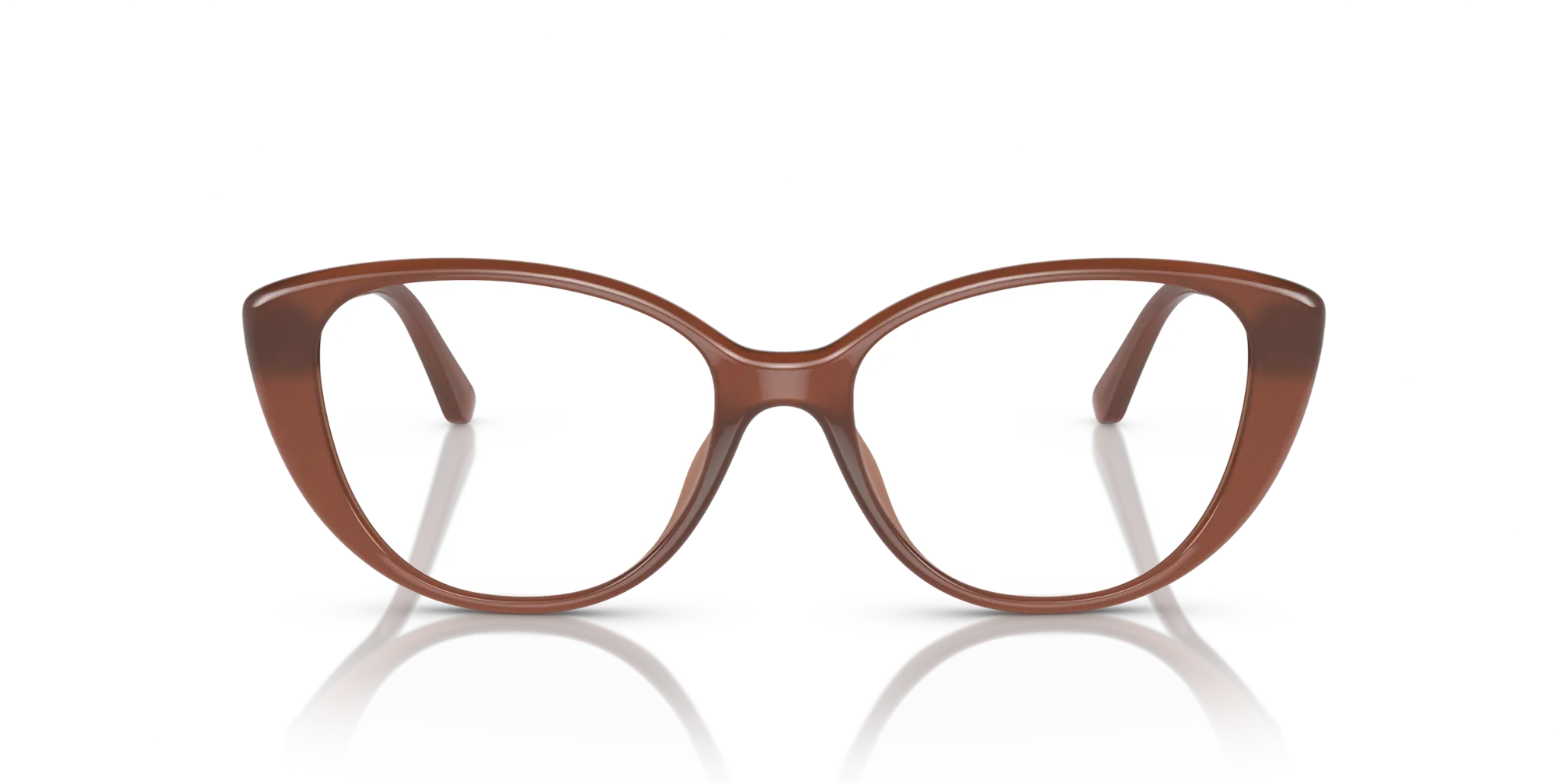 Michael Kors MK4102U AMAGANSETT 3548 Montature da vista Iniettato Marrone Cat Eye Normale - immagine 3
