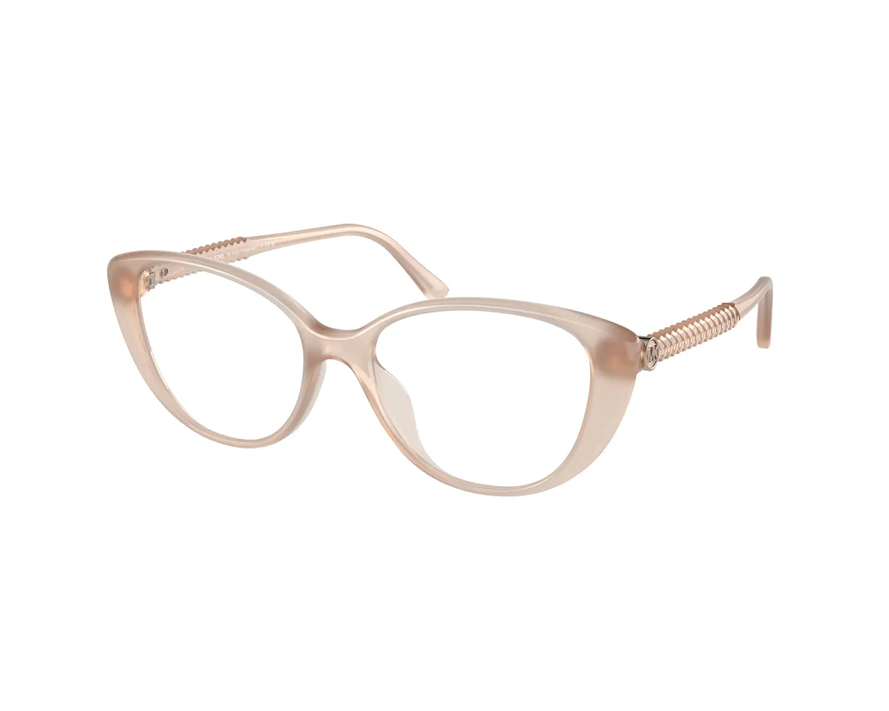 Michael Kors MK4102U AMAGANSETT 3449 Montature da vista Iniettato Rosa Cat Eye Normale - immagine 1