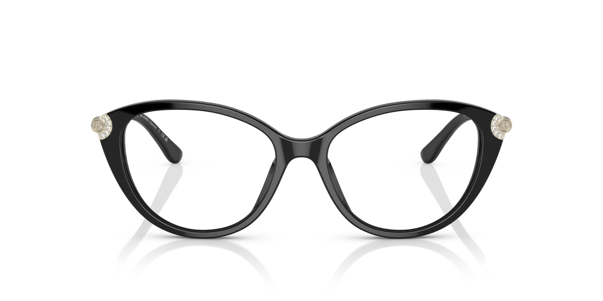 Michael Kors MK4098BU SAVOIE 3005 Montature da vista Acetato Nero Cat Eye Normale - immagine 3
