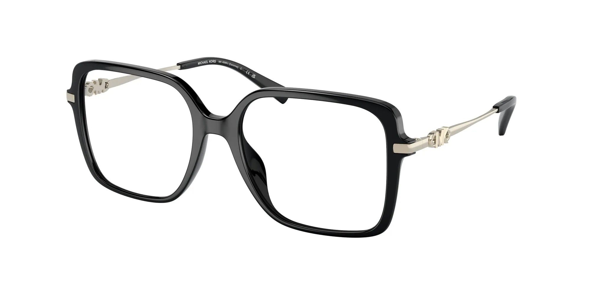 Michael Kors MK4095U DOLONNE 3005 Montature da vista Iniettato Nero Squadrata Normale - immagine 1