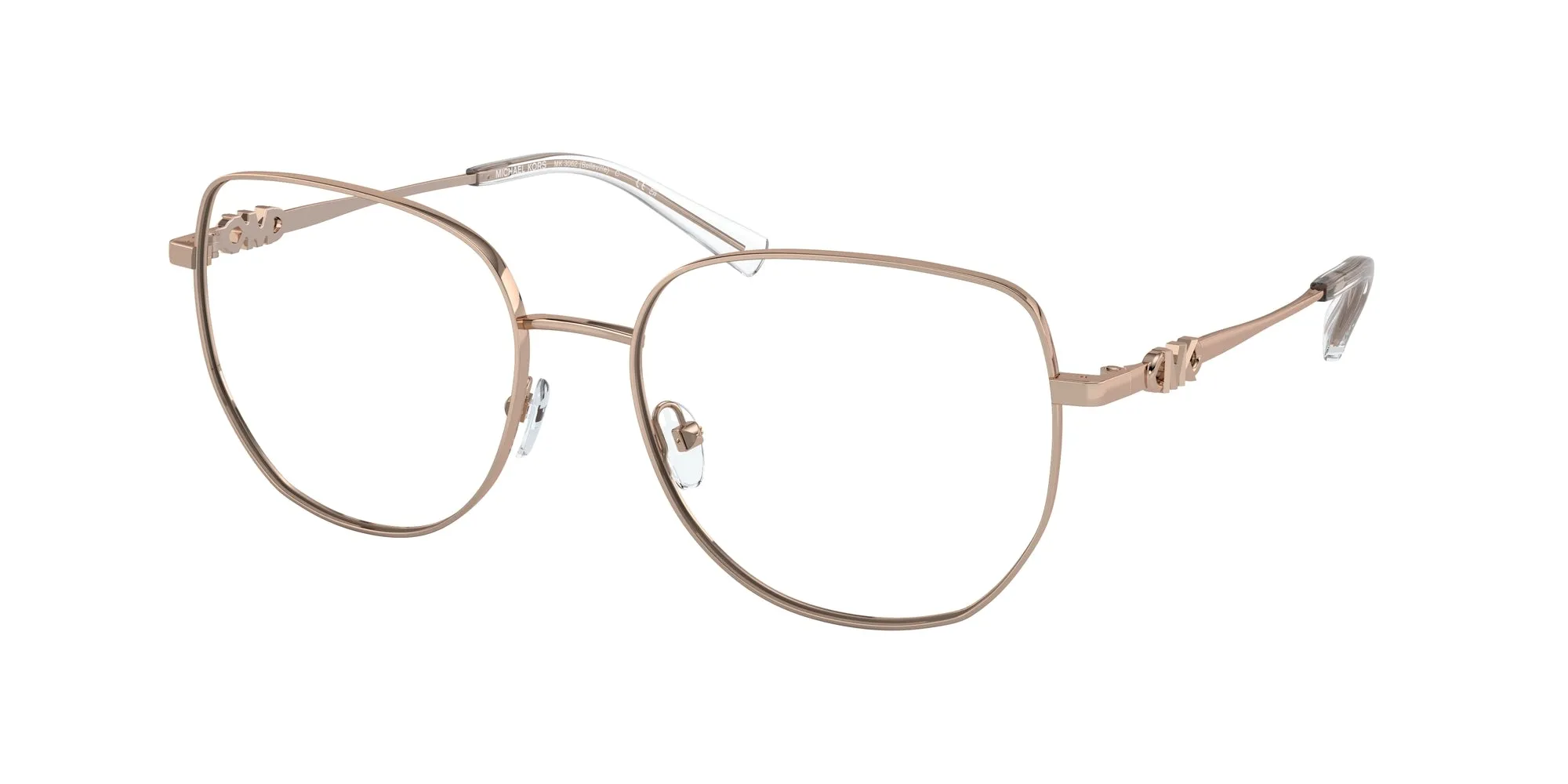 Michael Kors MK3062 BELLEVILLE 1108 Montature da vista Metallo Oro Squadrata Normale - immagine 1