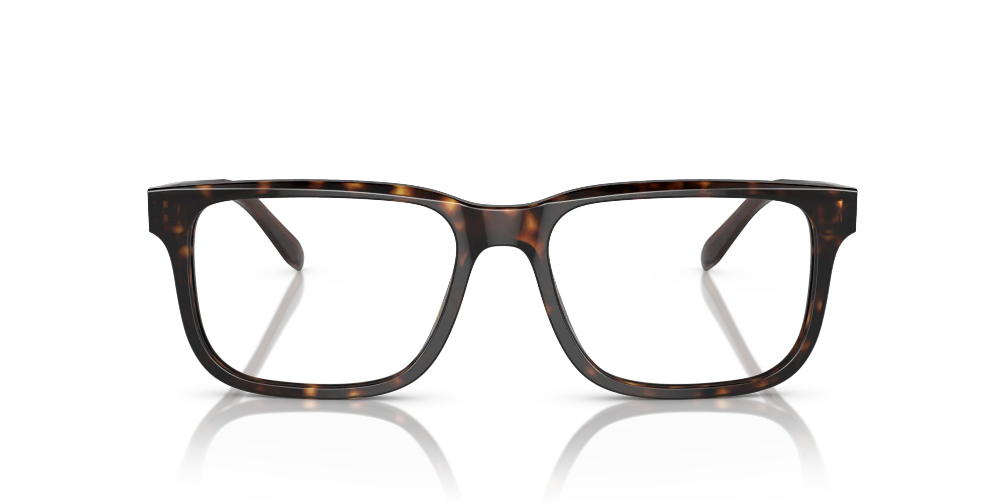 Emporio Armani EA3218 5879 Montature da vista Acetato Tartaruga Trasparente Squadrata Normale - immagine 3