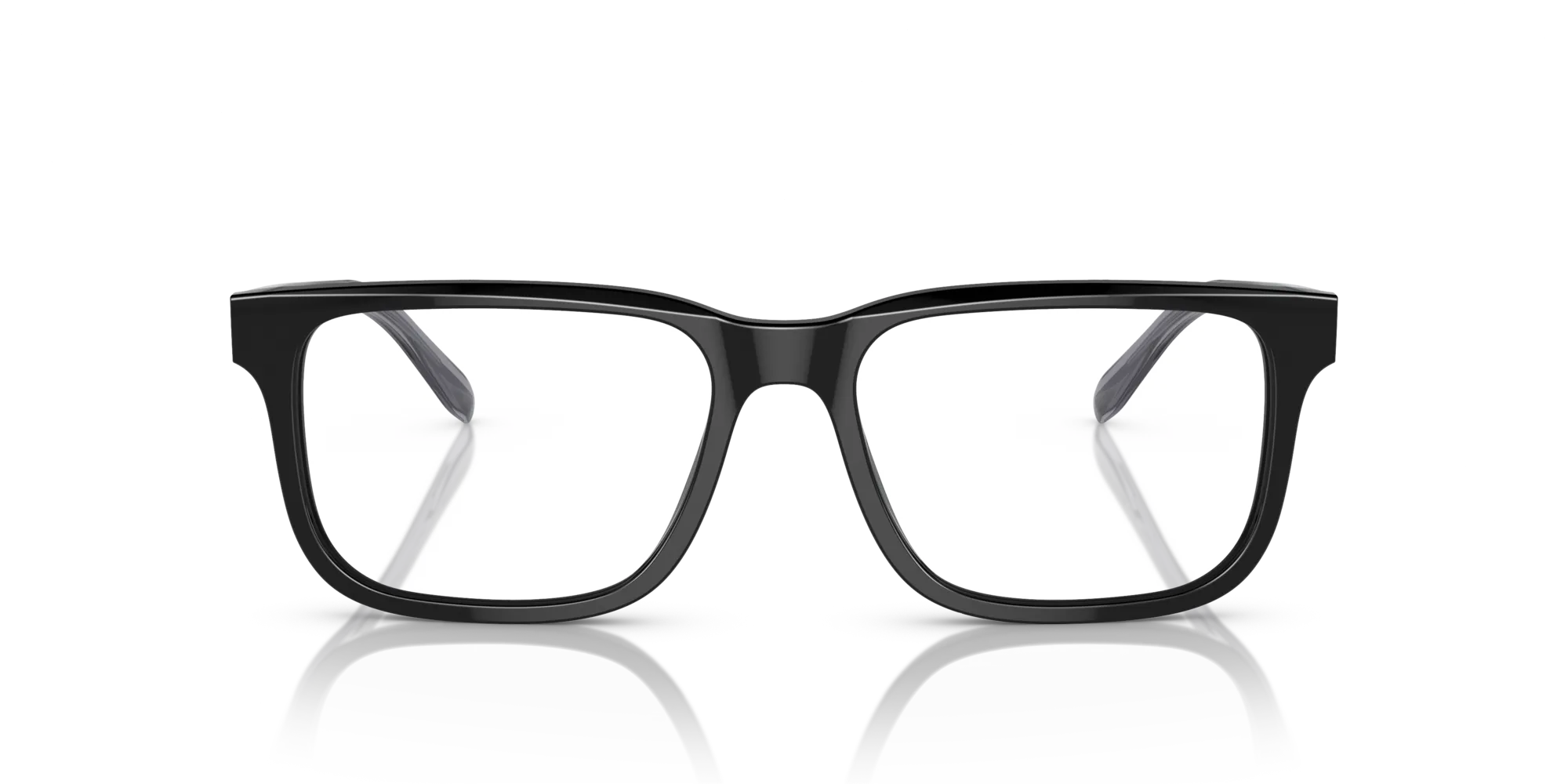 Emporio Armani EA3218 5017 Montature da vista Acetato Nero Squadrata Normale - immagine 3
