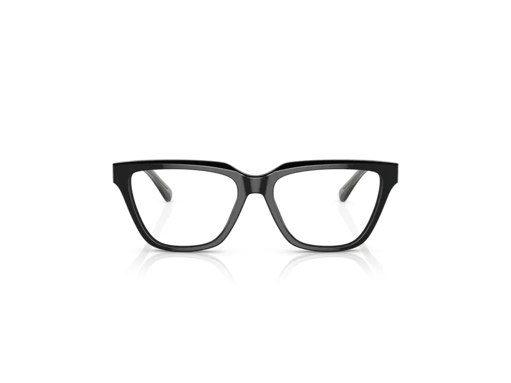 Emporio Armani EA3208 5017 Montature da vista Acetato Nero Trasparente Cat Eye Normale - immagine 2