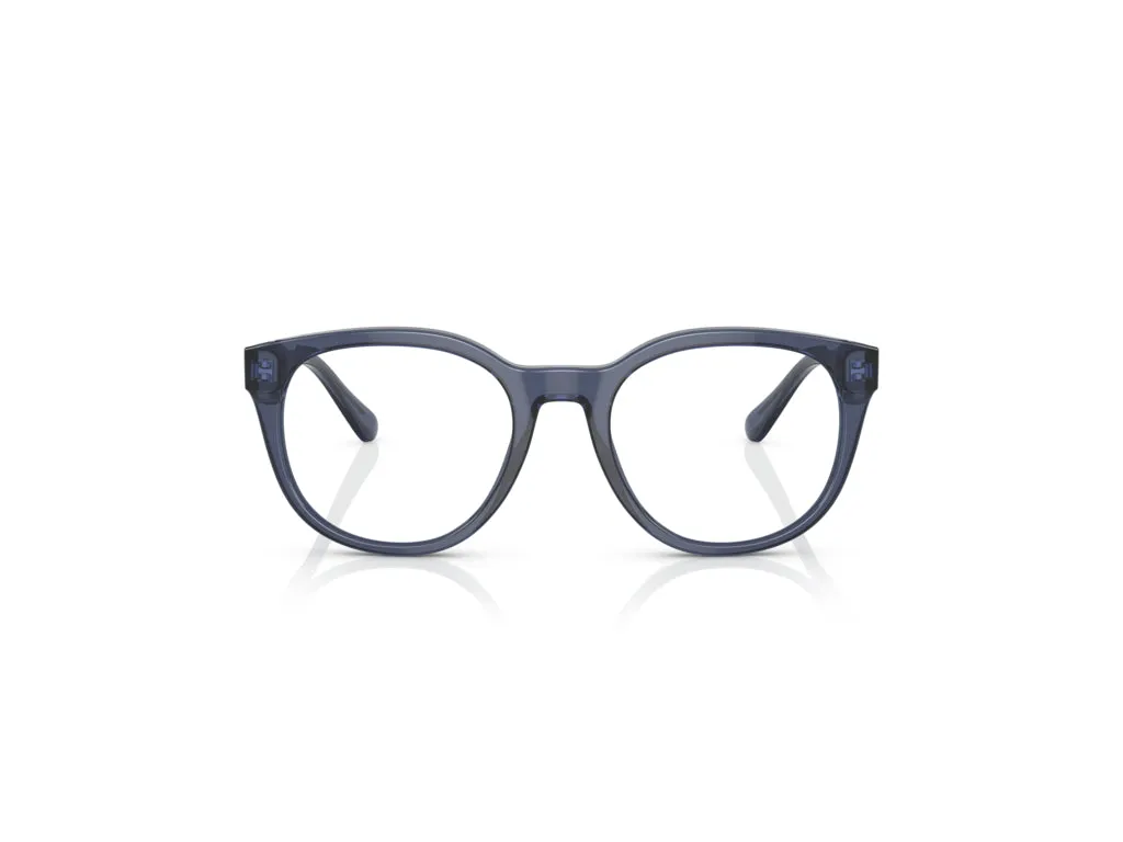 Emporio Armani EA3207 5072 Montature da vista Plastica Trasparente blu Pantos - immagine 2
