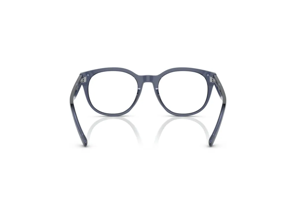 Emporio Armani EA3207 5072 Montature da vista Plastica Trasparente blu Pantos - immagine 4