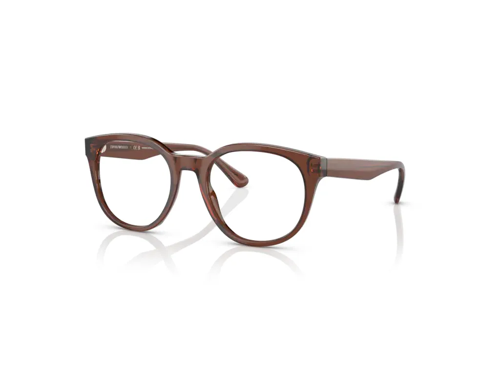 Emporio Armani EA3207 5044 Montature da vista Plastica Trasparente marrone Pantos - immagine 1