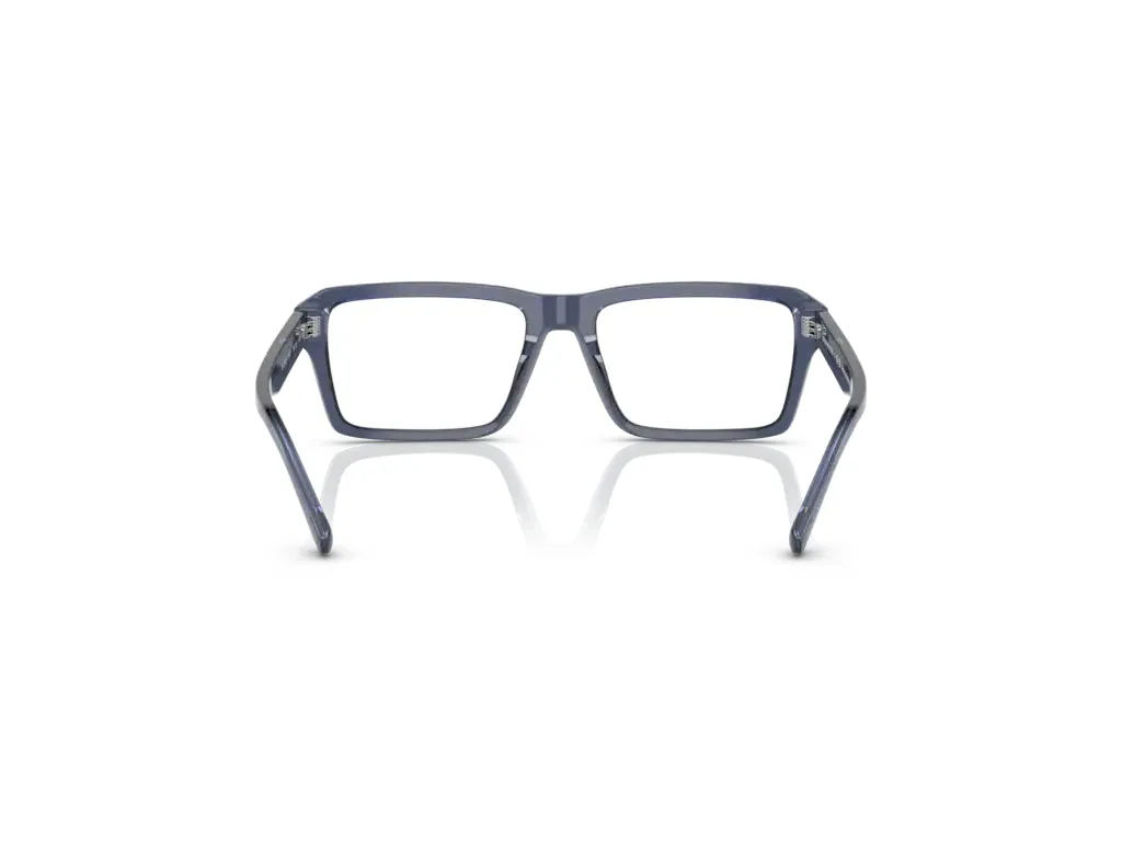 Emporio Armani EA3206 5072 Montature da vista Plastica Trasparente blu Squadrata - immagine 4