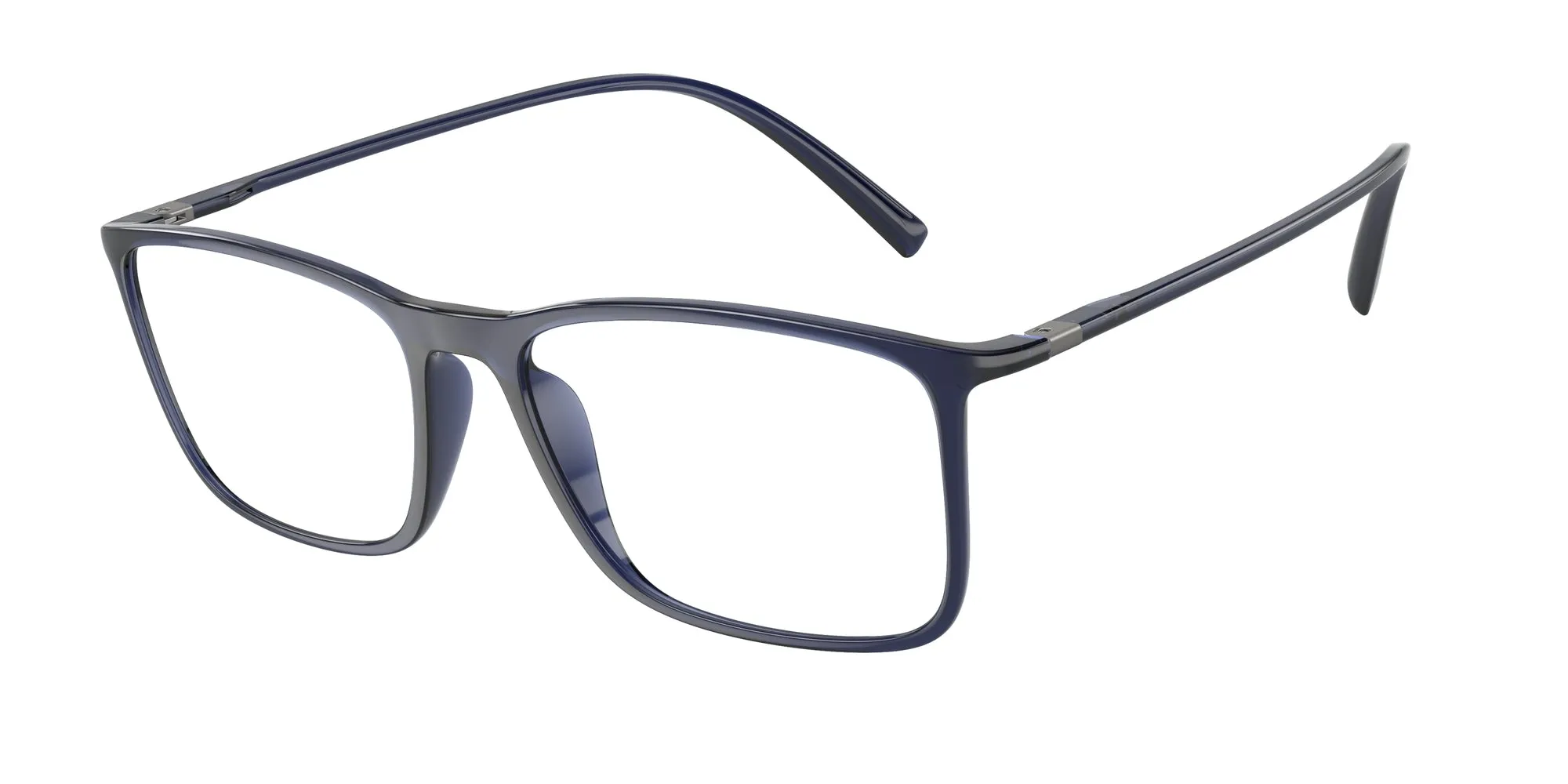 Giorgio Armani AR7244U L6003 Montature da vista Iniettato Blu Squadrata - immagine 1