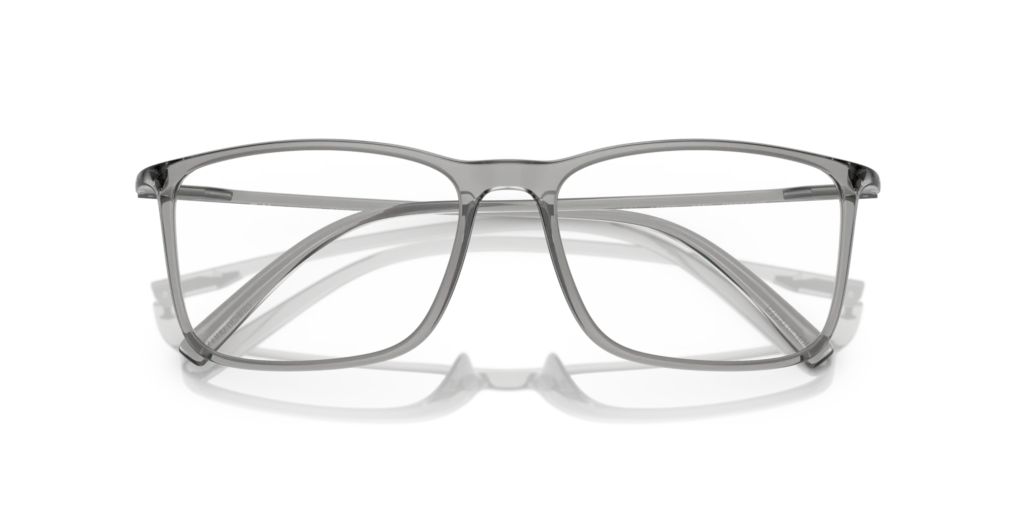 Giorgio Armani AR7244U 5948 Montature da vista Iniettato Grigio Squadrata Normale - immagine 2