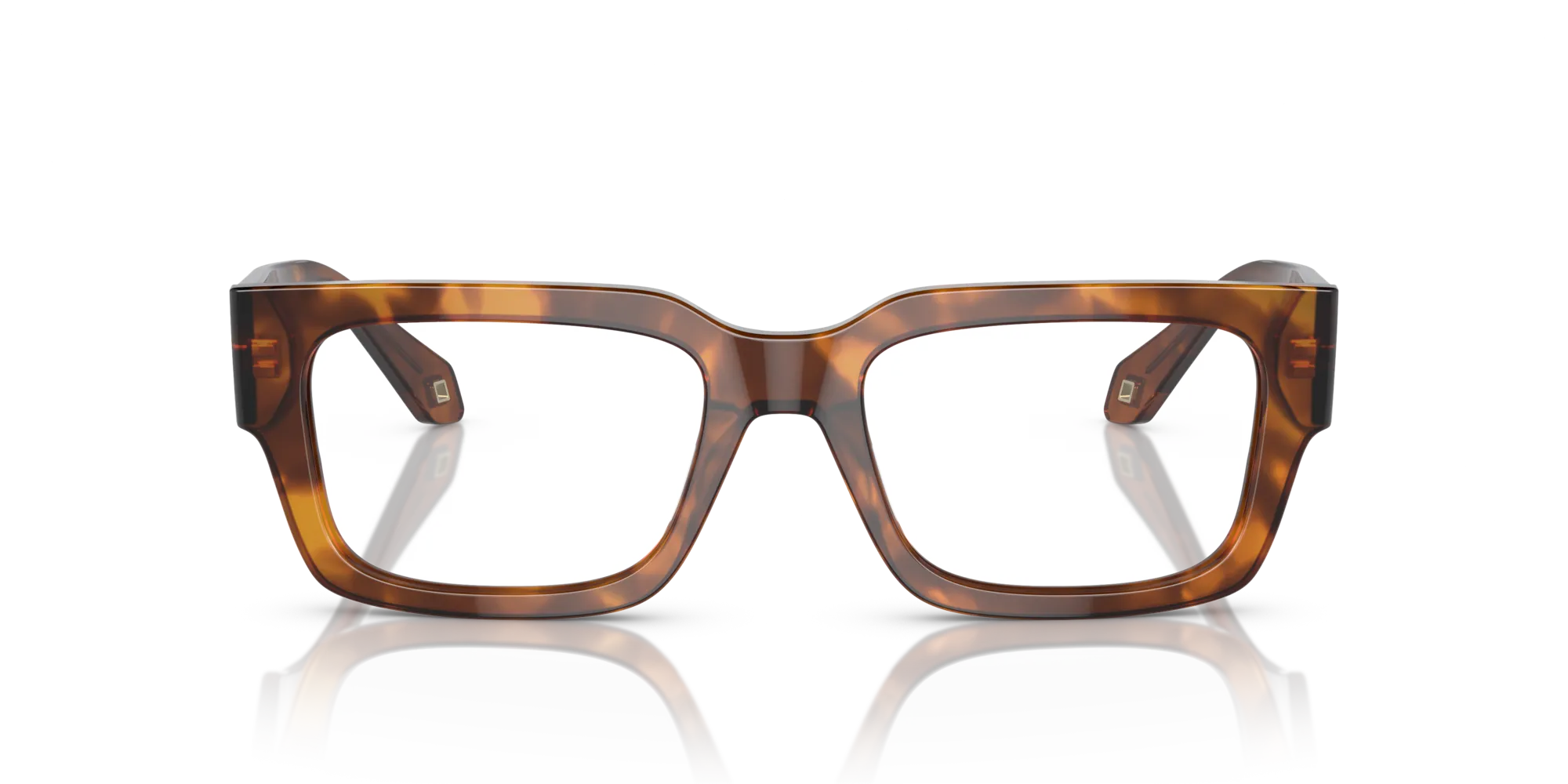 Giorgio Armani AR7243U 5988 Montature da vista Acetato Tartaruga Trasparente Squadrata Normale - immagine 3