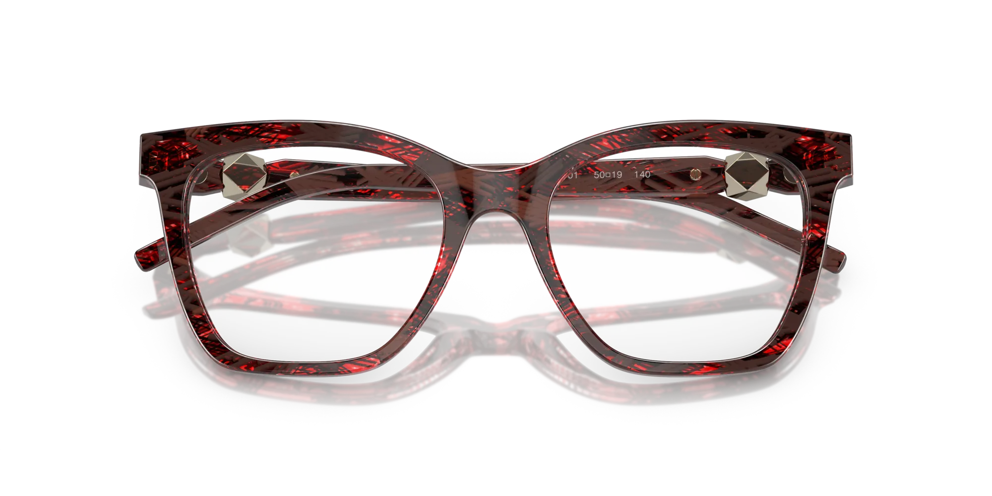 Giorgio Armani AR7238 6001 Montature da vista Acetato Tartaruga Trasparente Cat Eye Normale - immagine 2