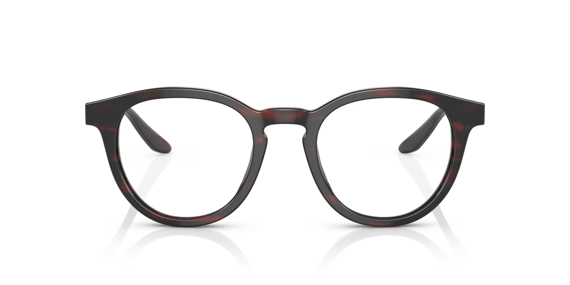 Giorgio Armani AR7227 5963 Montature da vista Acetato Tartaruga Trasparente Pantos Normale - immagine 3