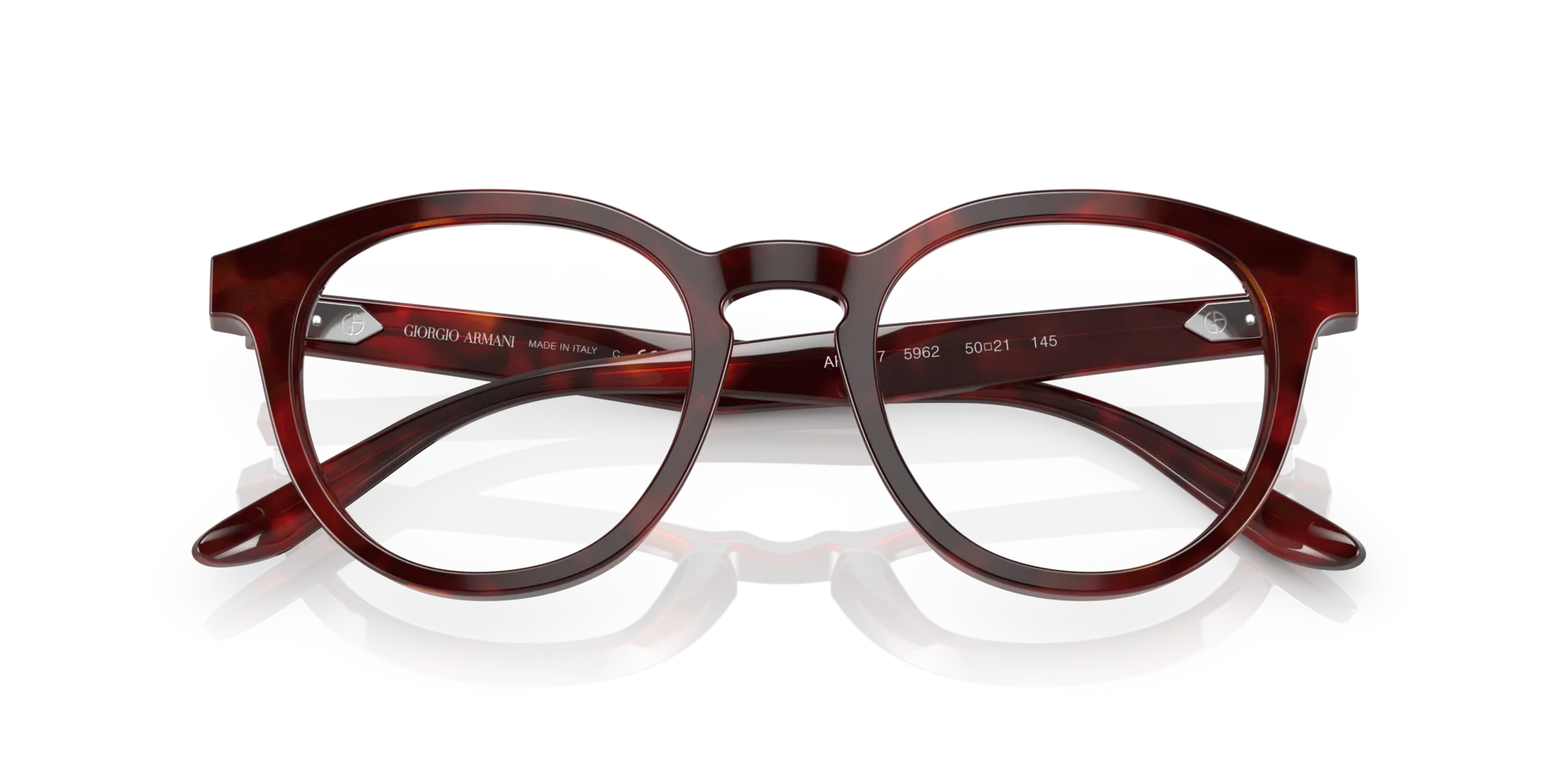 Giorgio Armani AR7227 5962 Montature da vista Acetato Tartaruga Pantos Normale - immagine 2