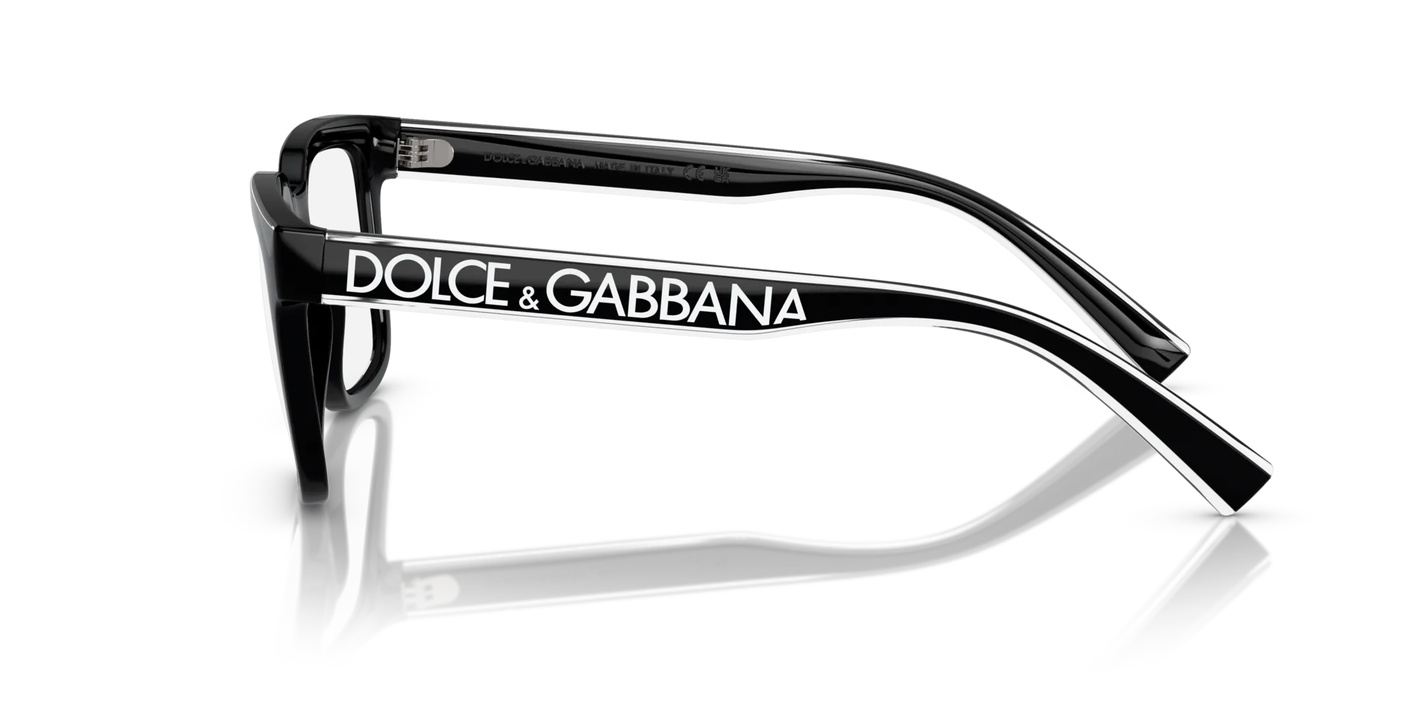 Dolce & Gabbana DG5101 501 Montature da vista Nylon Nero Squadrata Normale - immagine 4