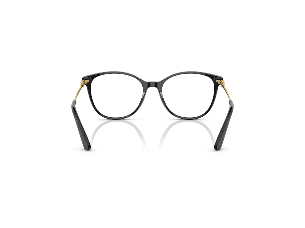 Dolce & Gabbana DG3363 501 Montature da vista Acetato Nero Farfalla Normale - immagine 4