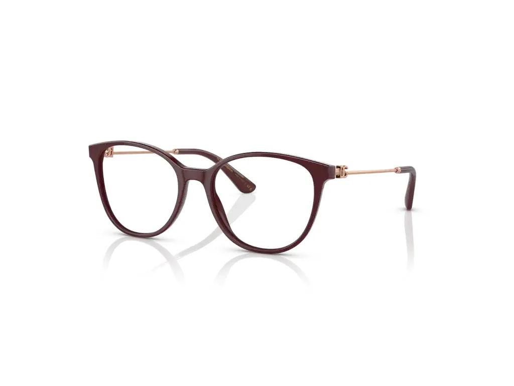 Dolce & Gabbana DG3363 3091 Montature da vista Acetato Rosso Farfalla Normale - immagine 1