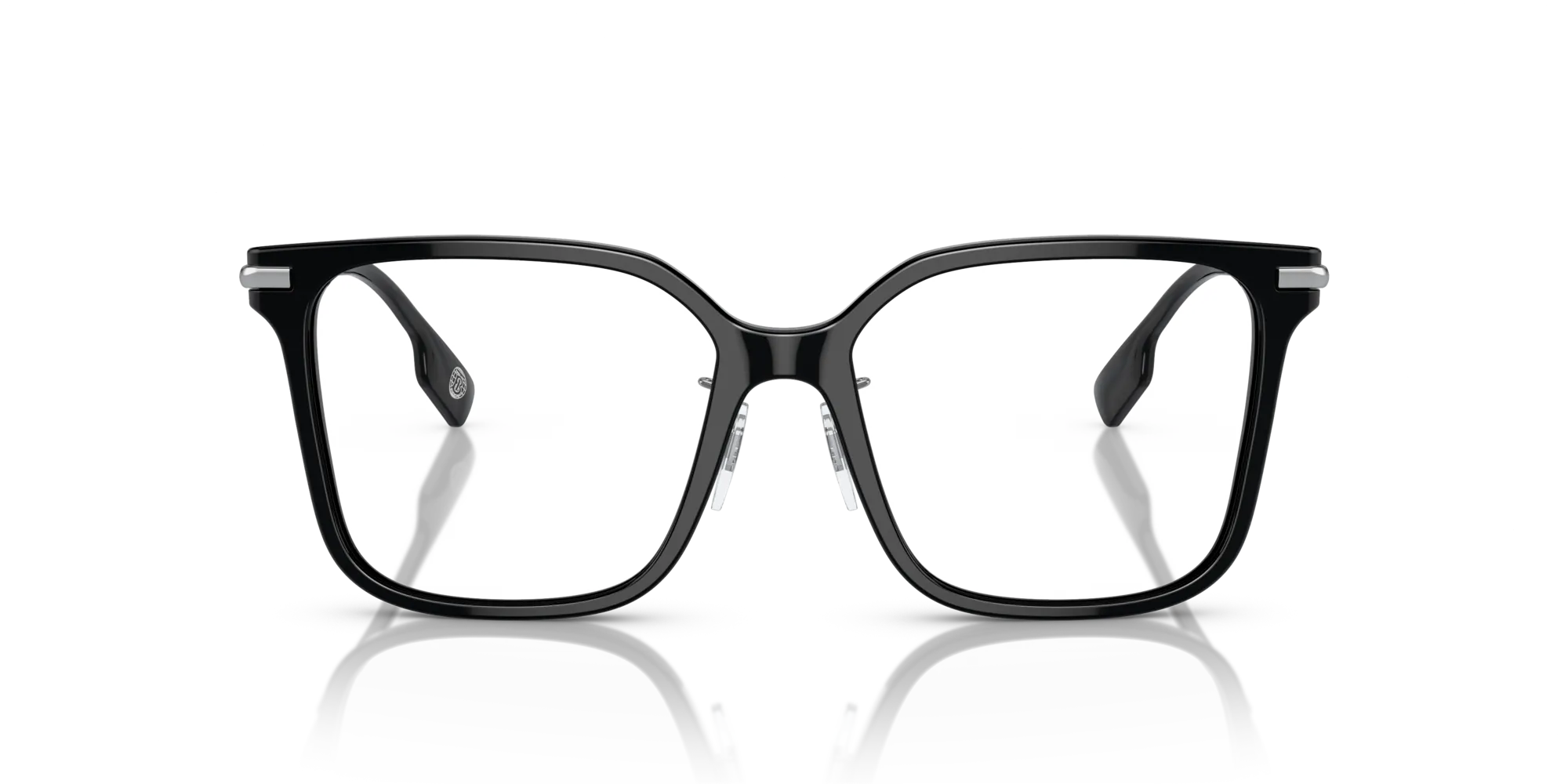 Burberry BE2376 ELIZABETH 3001 Montature da vista Acetato Nero Squadrata - immagine 3