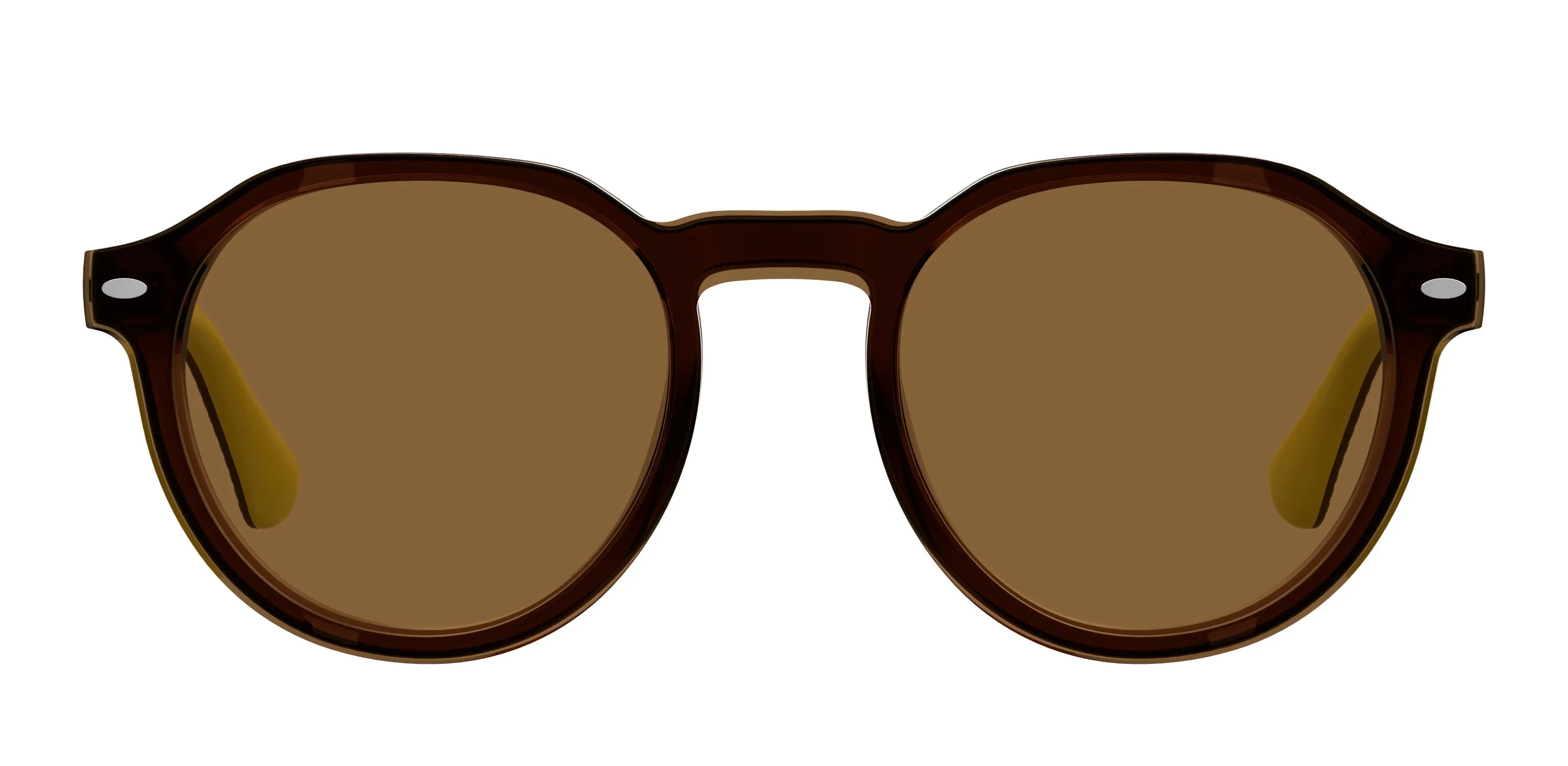 Havaianas ARRAIAL/CS GLN/70 Occhiali da sole Acetato Marrone Marrone Rotonda - immagine 2