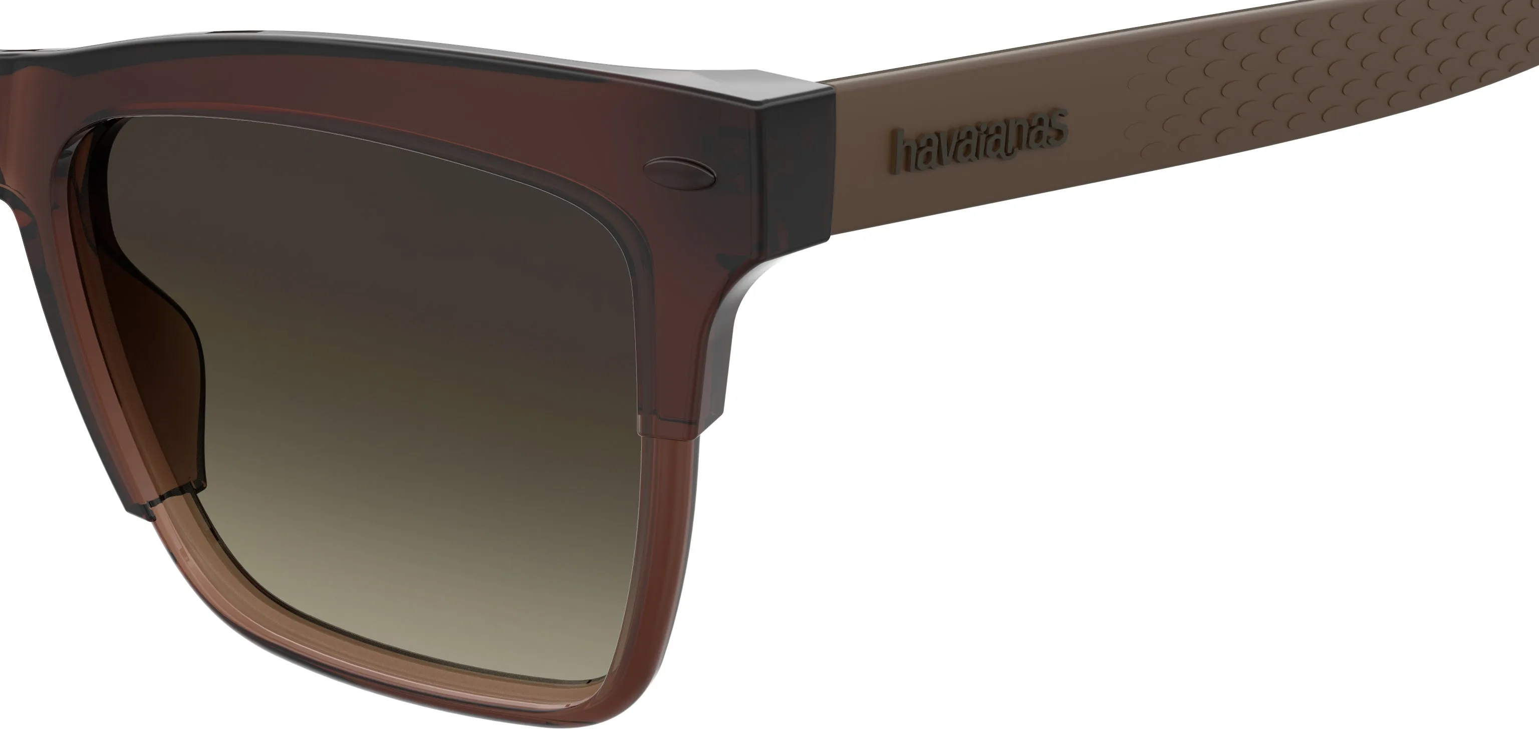 Havaianas MARAGOGI 09Q/HA Occhiali da sole Acetato Marrone Marrone Squadrata Sfumato - immagine 3