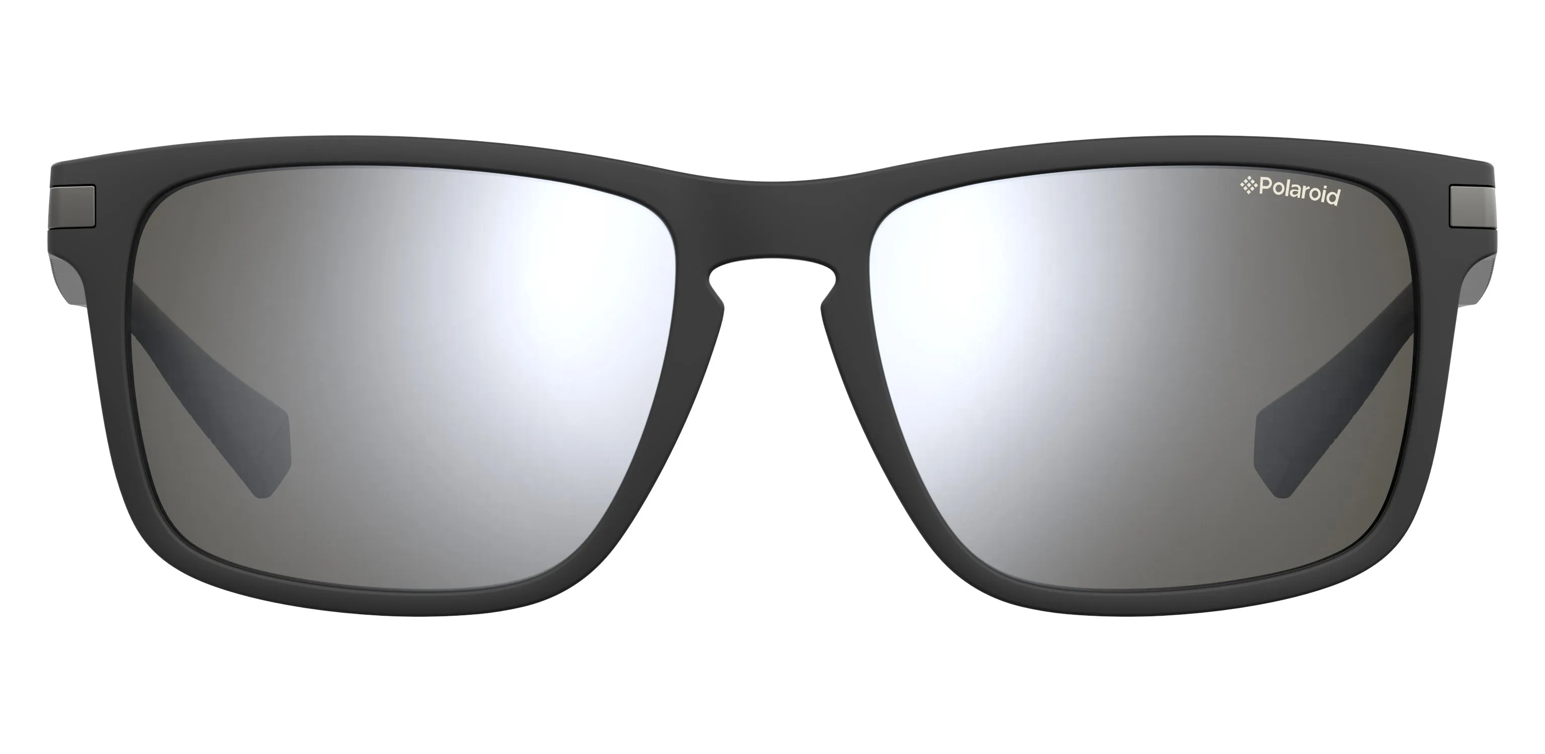 Polaroid PLD 2088/S 003/EX Occhiali da sole Plastica Nero Argento Squadrata Specchiato - immagine 2