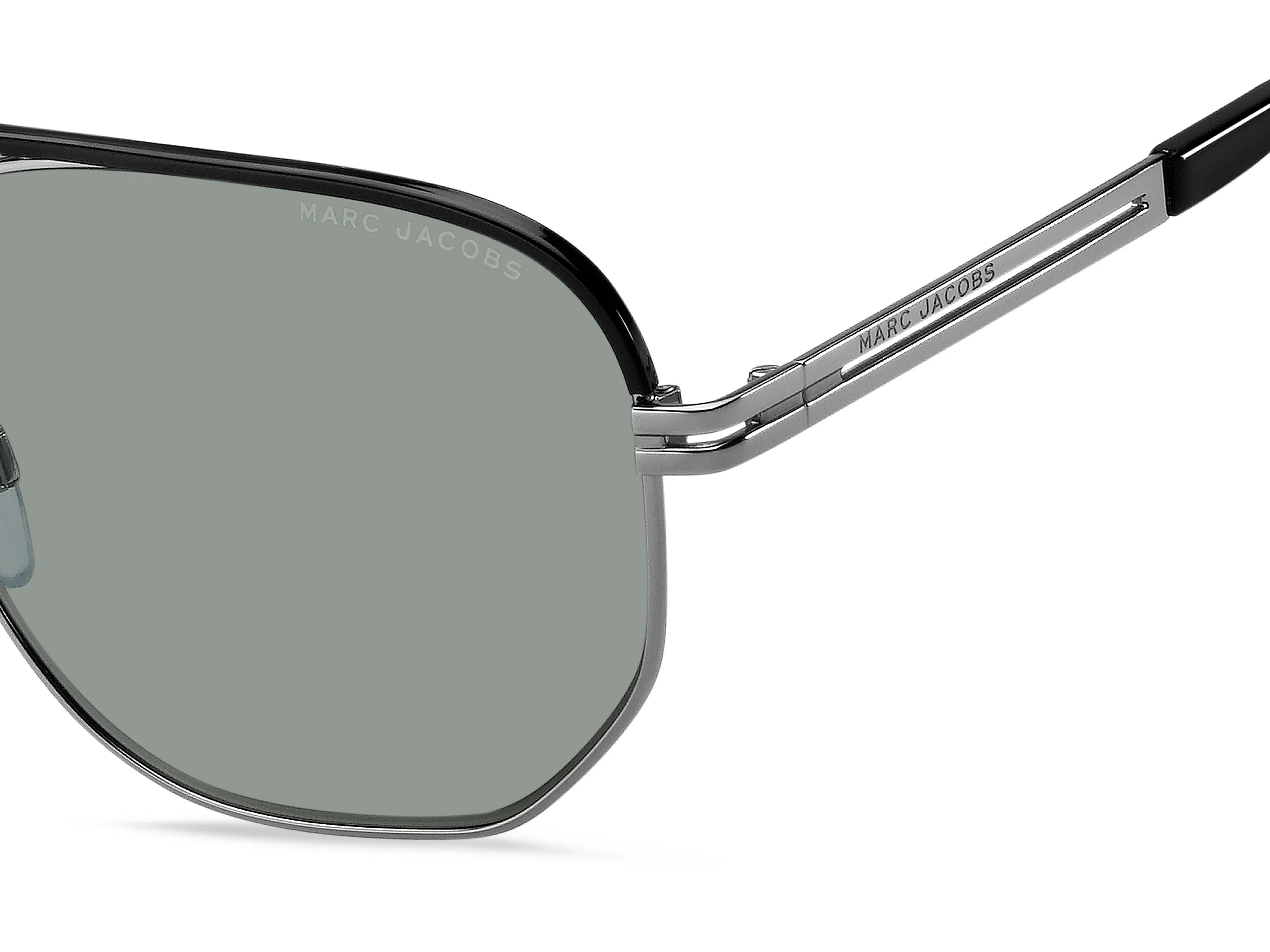 Marc Jacobs MARC 469/S 85K/QT Occhiali da sole Metallo Nero Grigio Squadrata Normale - immagine 3