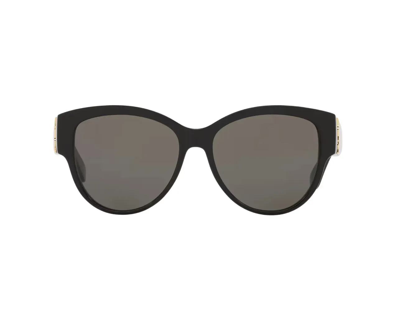 SAINT LAURENT SL M3 002 Occhiali da sole Acetato Nero Grigio Rotonda Normale - immagine 2