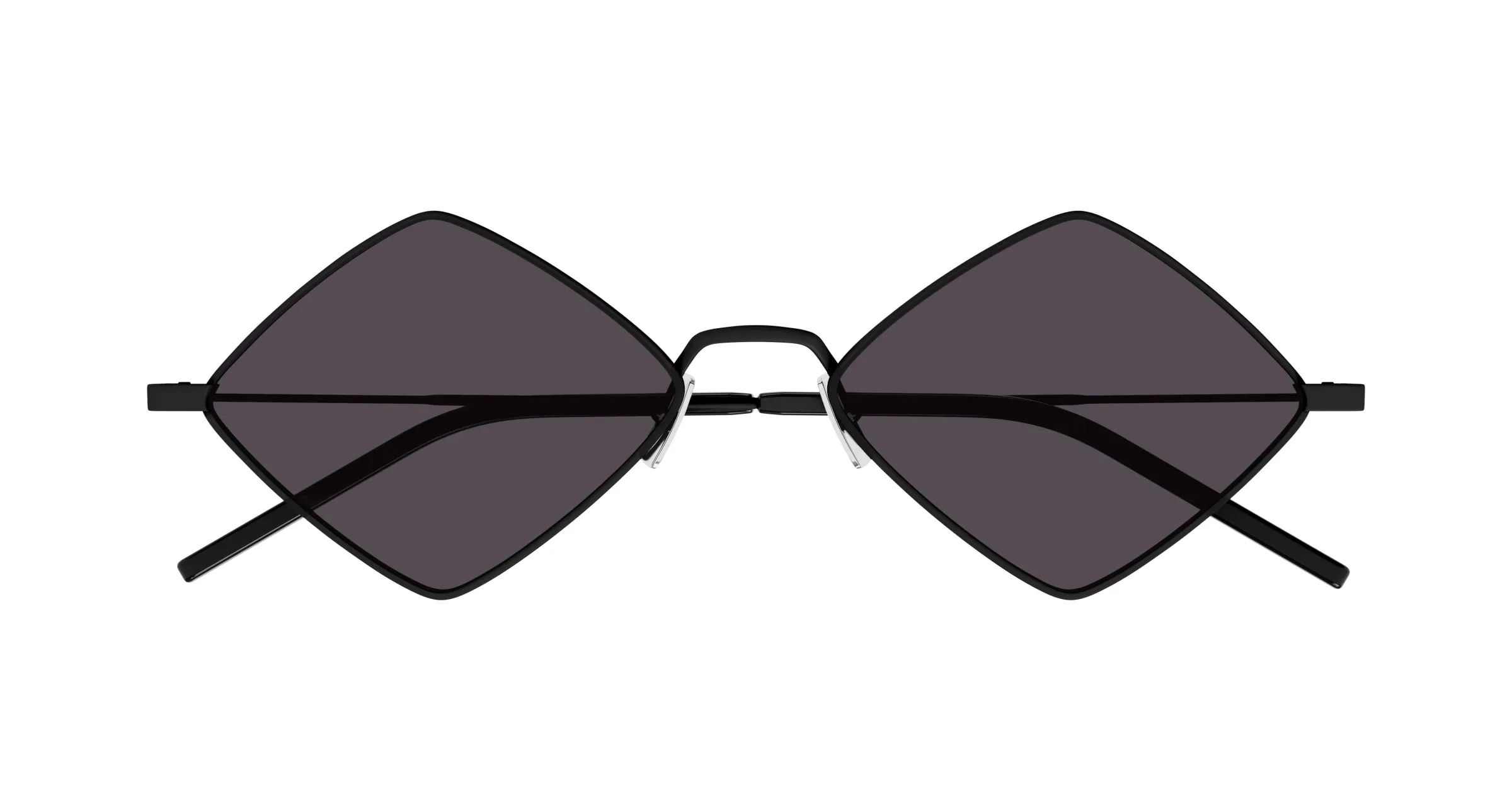 SAINT LAURENT SL 302 LISA 002 Occhiali da sole Metallo Nero Nero Geometrica Normale - immagine 2