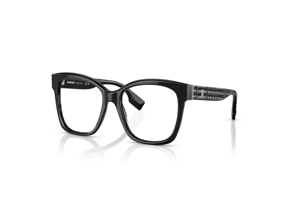 Burberry BE2363 SYLVIE 3001 Montature da vista Acetato Nero Squadrata Normale - immagine 1
