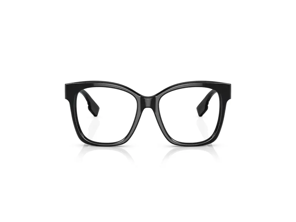 Burberry BE2363 SYLVIE 3001 Montature da vista Acetato Nero Squadrata Normale - immagine 2