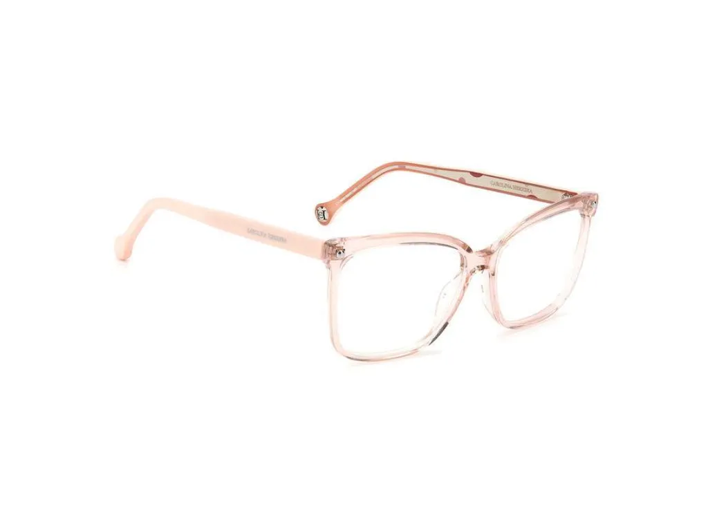 Carolina Herrera CH 0012 FWM Montature da vista Plastica Nude Squadrata - immagine 2