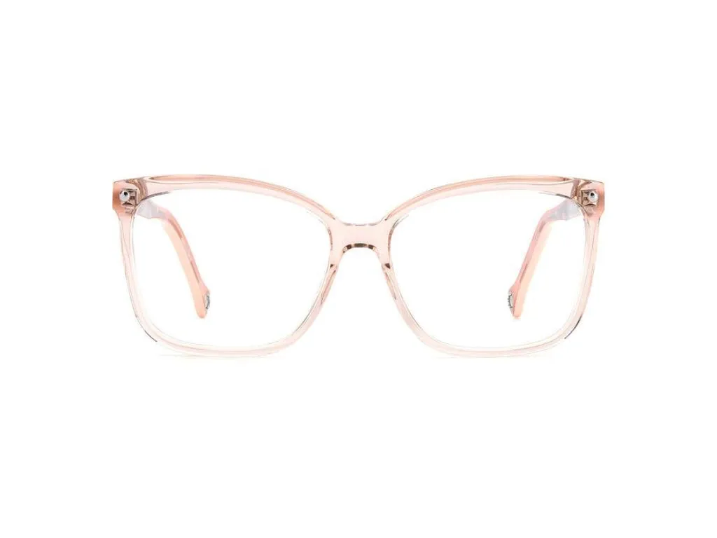Carolina Herrera CH 0012 FWM Montature da vista Plastica Nude Squadrata - immagine 3