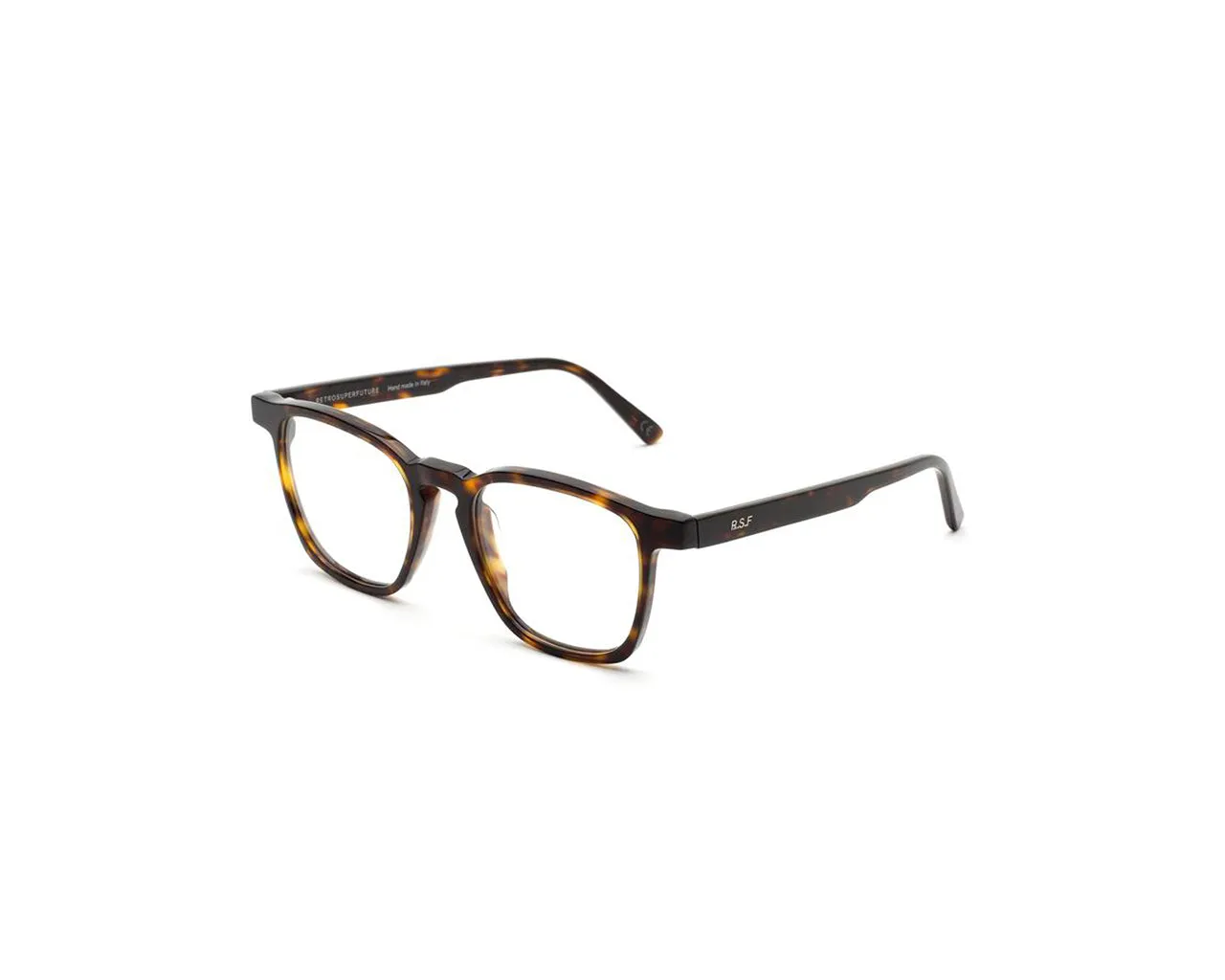 Retrosuperfuture L7N UNICO OPTICAL 3627 Montature da vista Acetato Havana Squadrata - immagine 1