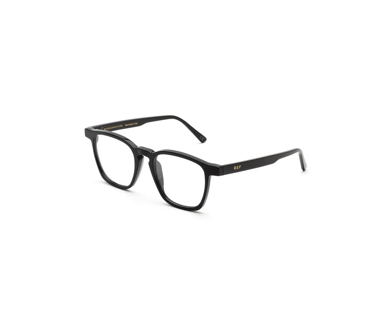 Retrosuperfuture RJ6 UNICO OPTICAL NERO Montature da vista Acetato Nero Squadrata - immagine 1