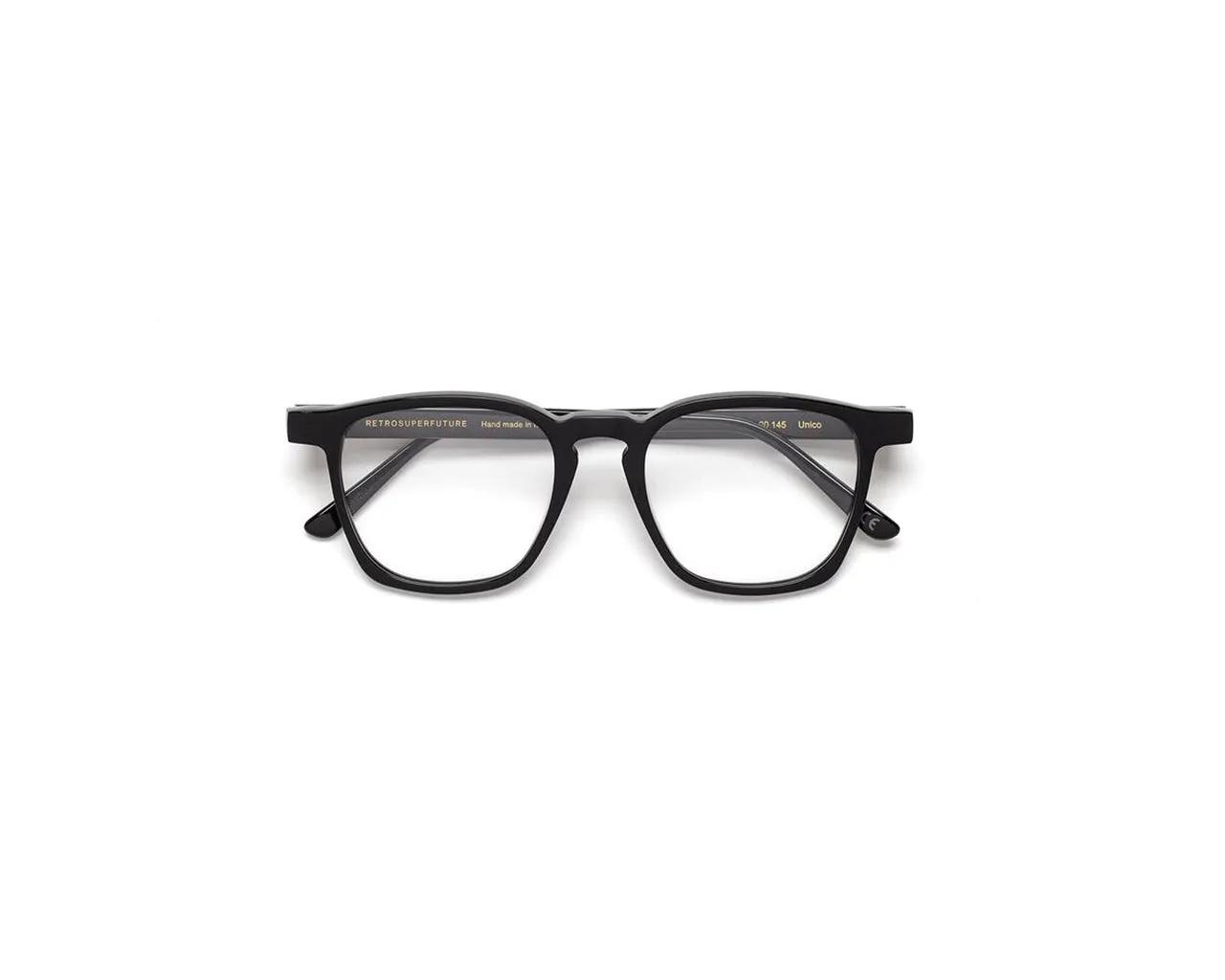 Retrosuperfuture RJ6 UNICO OPTICAL NERO Montature da vista Acetato Nero Squadrata - immagine 2