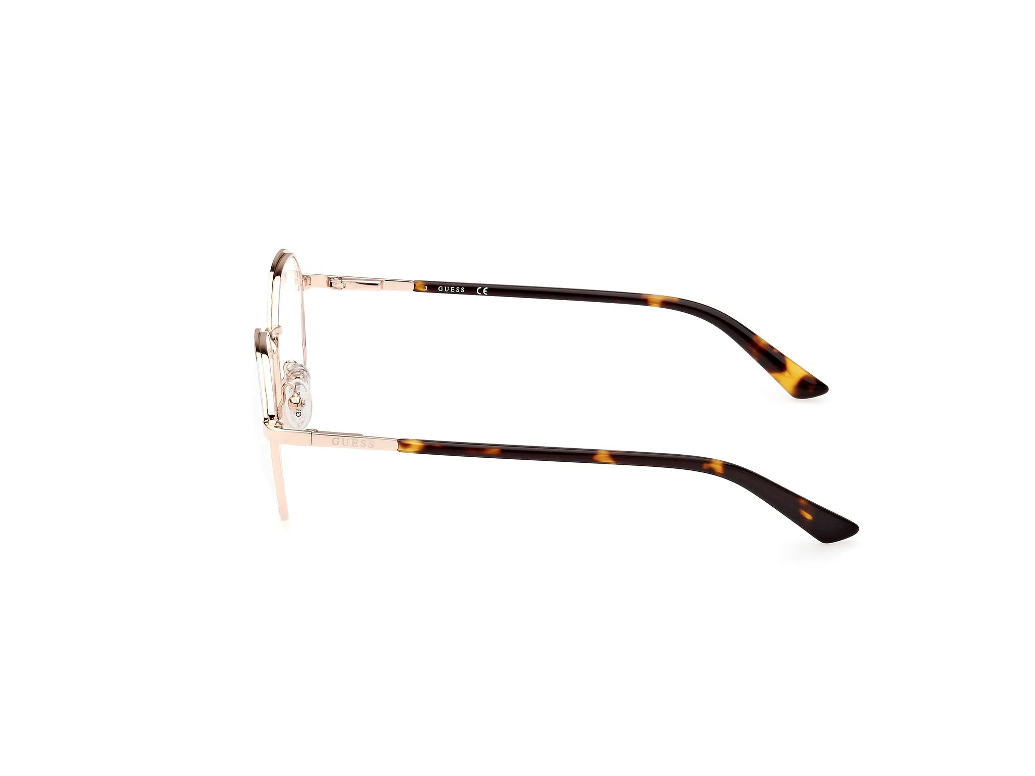 Guess GU8272 33 Montature da vista Alluminio Oro Geometrica Normale - immagine 3
