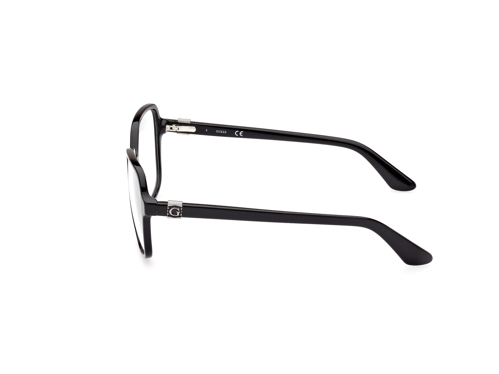 Guess GU2938 1 Montature da vista Acetato Nero Squadrata Normale - immagine 3