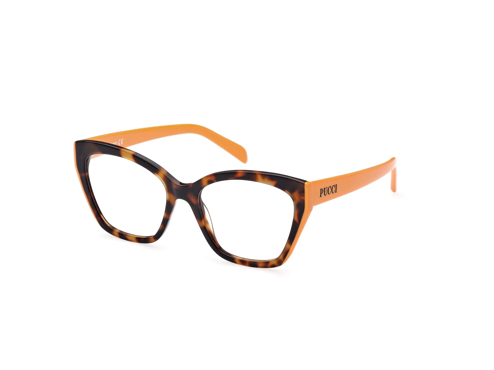 Emilio Pucci EP5216 56 Montature da vista Acetato Havana Farfalla Normale - immagine 1