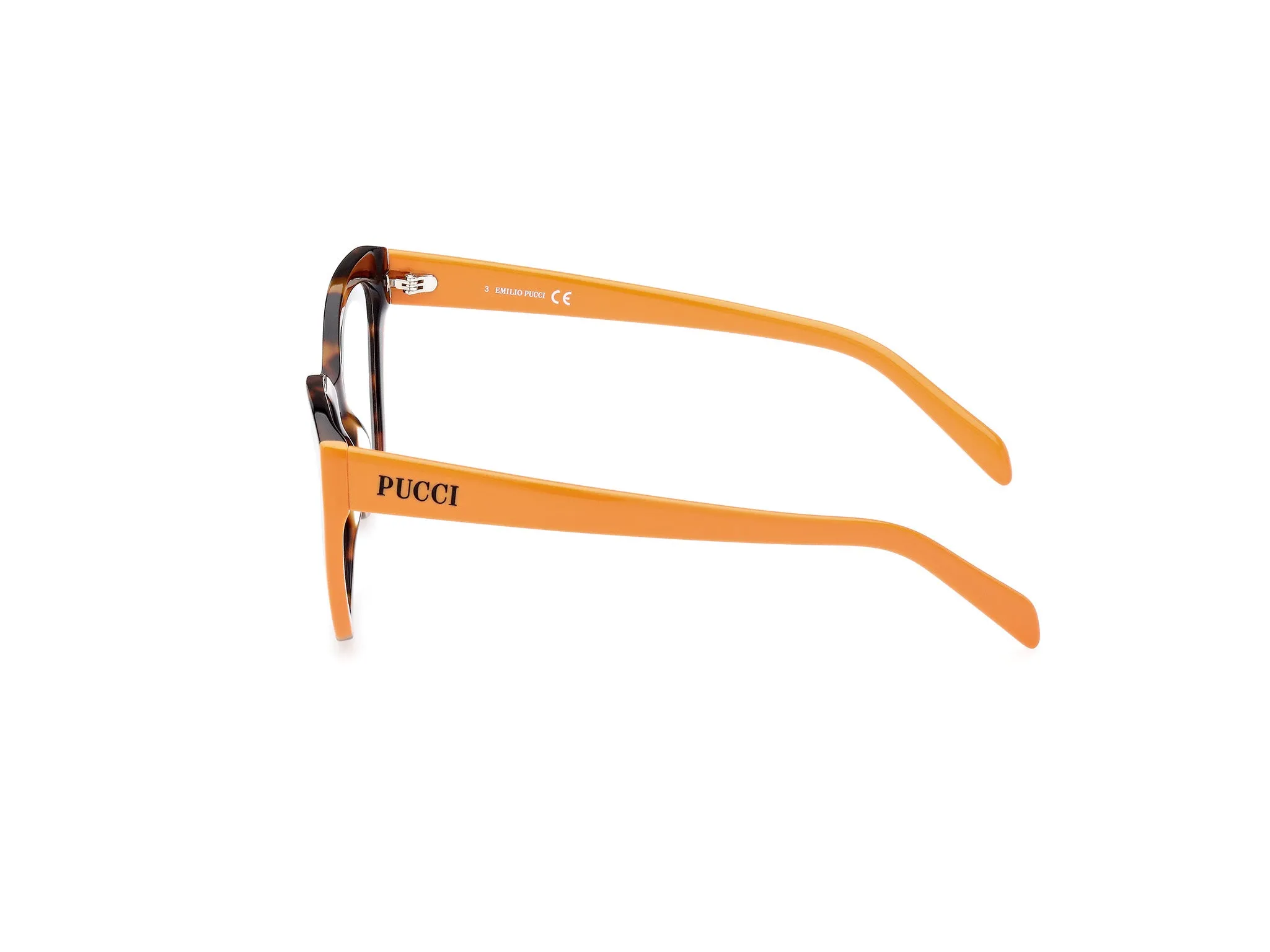 Emilio Pucci EP5216 56 Montature da vista Acetato Havana Farfalla Normale - immagine 3