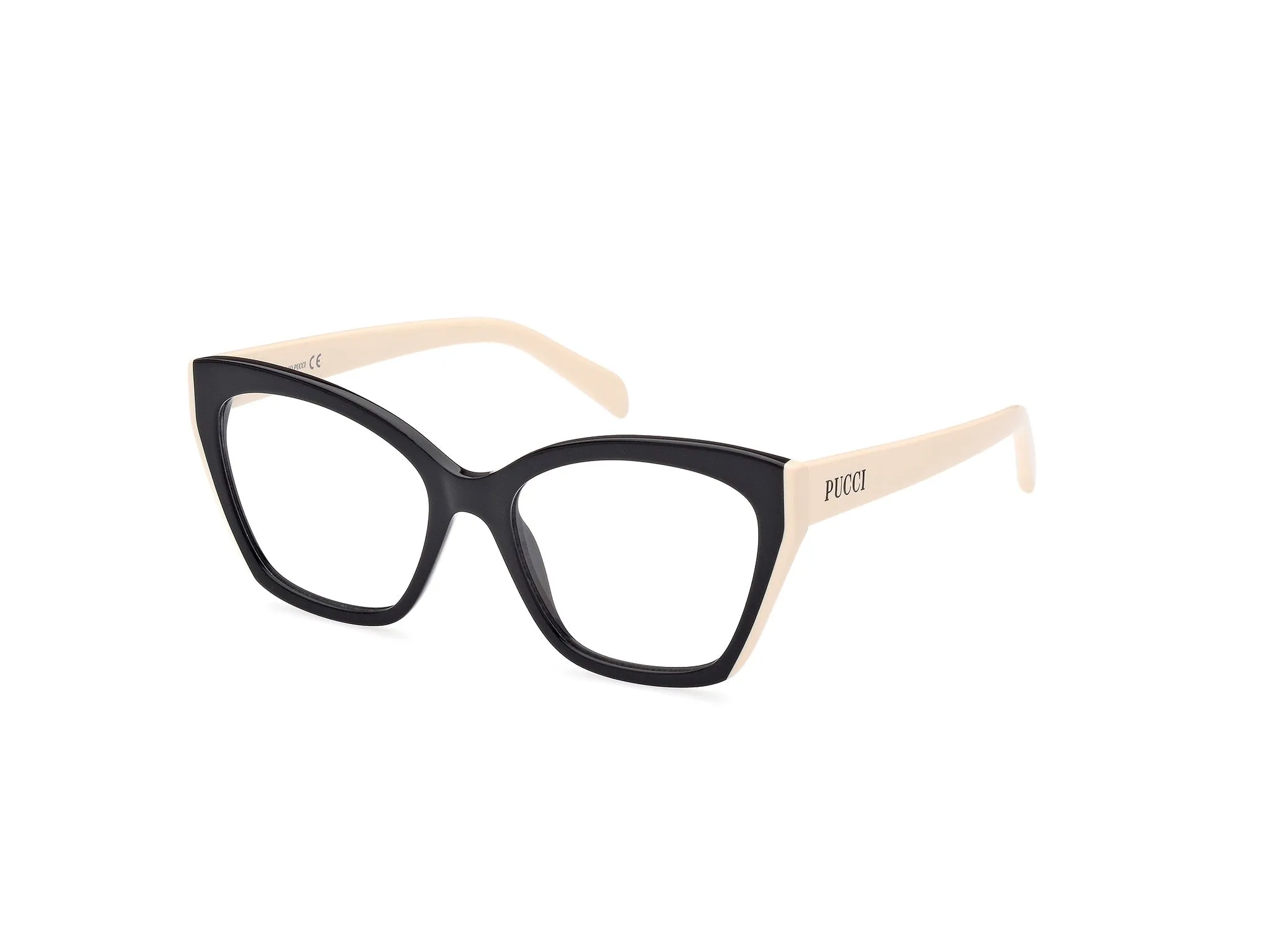 Emilio Pucci EP5216 4 Montature da vista Acetato Nero Farfalla Normale - immagine 1