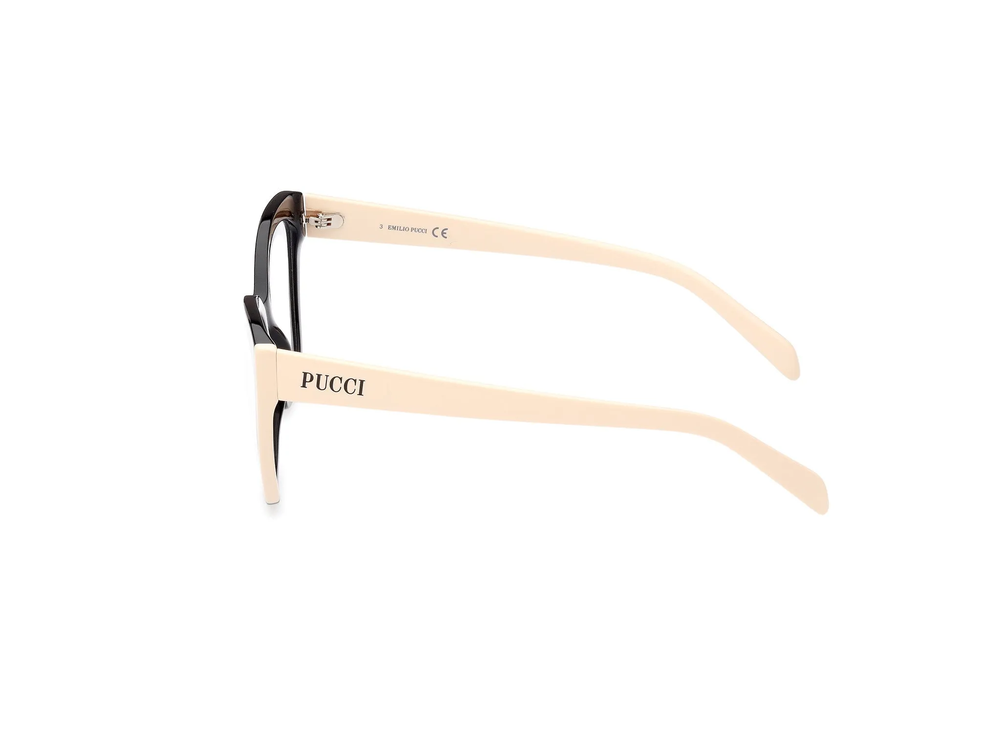 Emilio Pucci EP5216 4 Montature da vista Acetato Nero Farfalla Normale - immagine 3
