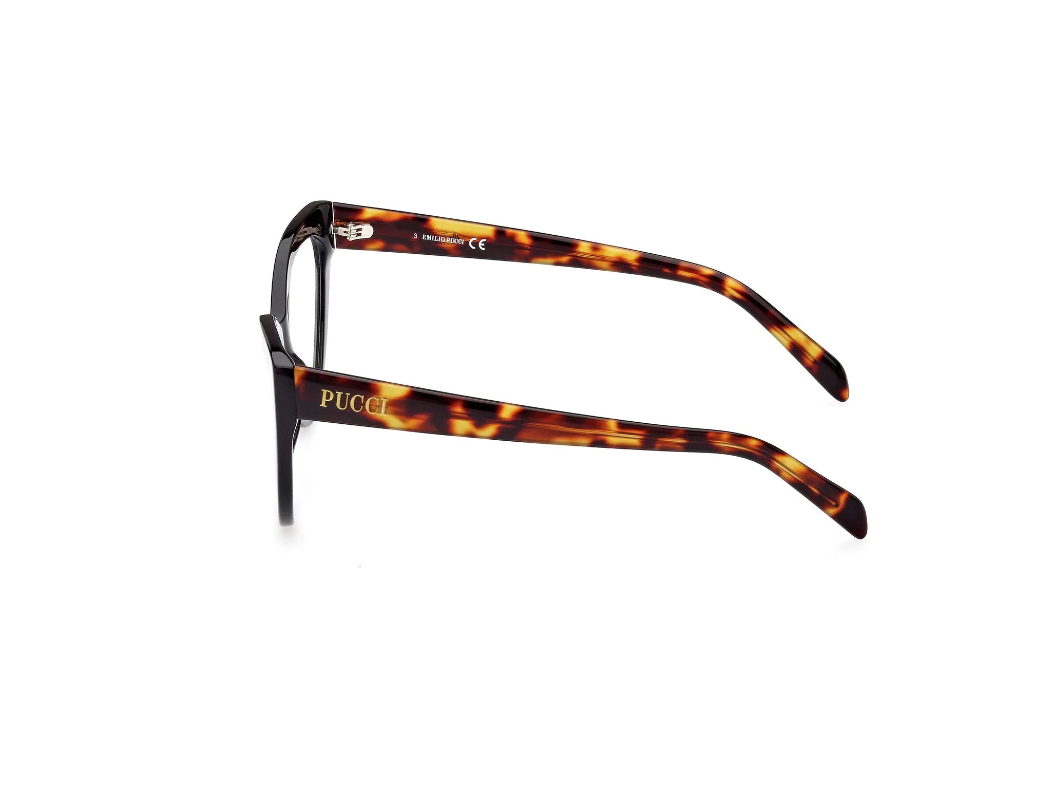 Emilio Pucci EP5215 5 Montature da vista Acetato Nero Cat Eye Normale - immagine 3