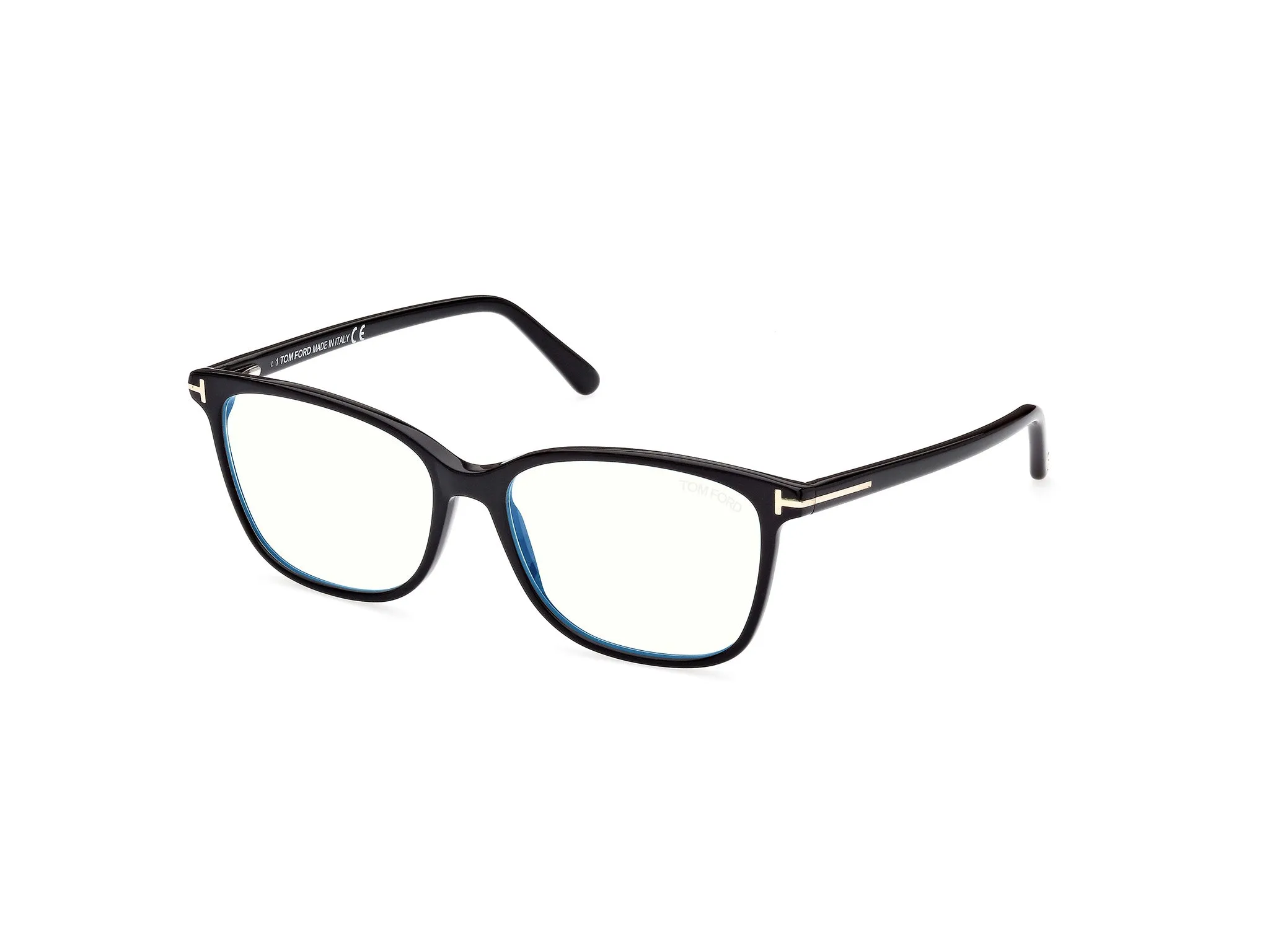 TOM FORD FT5842-B 1 Montature da vista Acetato Nero Squadrata Normale - immagine 1
