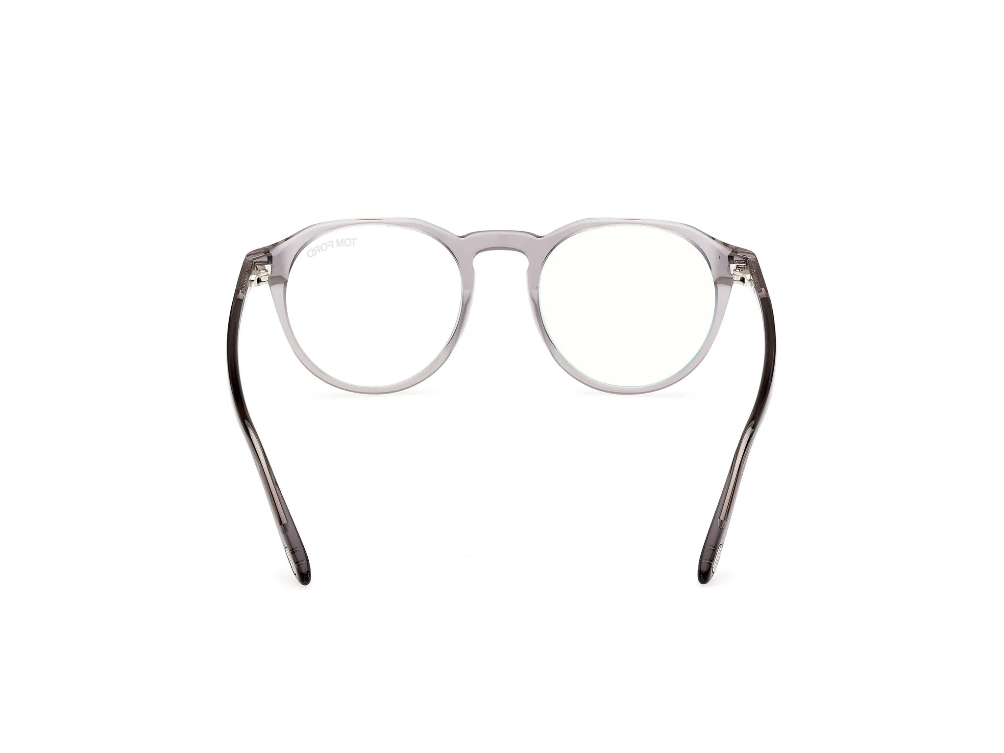 TOM FORD FT5833-B 20 Montature da vista Acetato Grigio Rotonda Normale - immagine 4