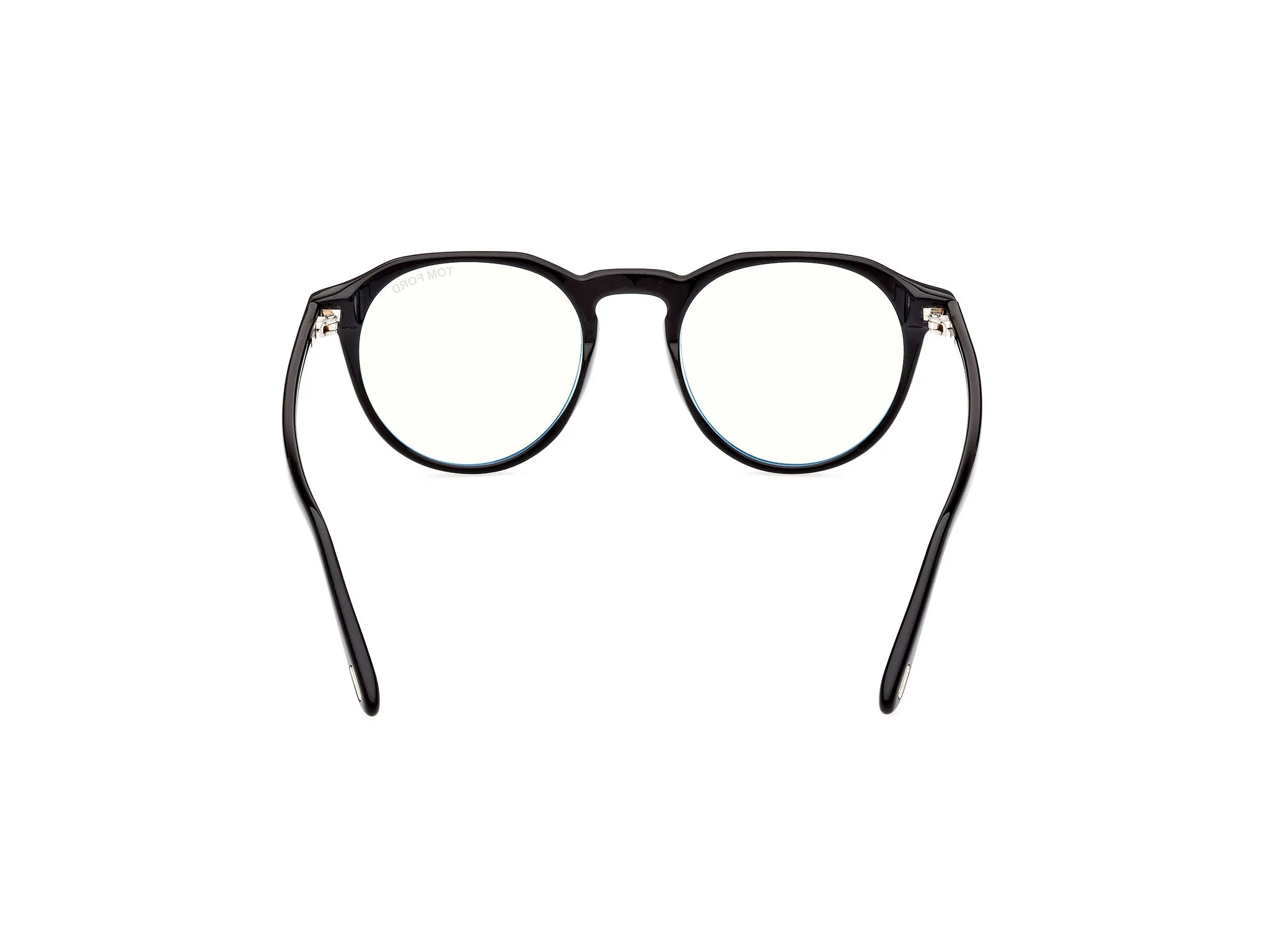 TOM FORD FT5833-B 1 Montature da vista Acetato Nero Rotonda Normale - immagine 4