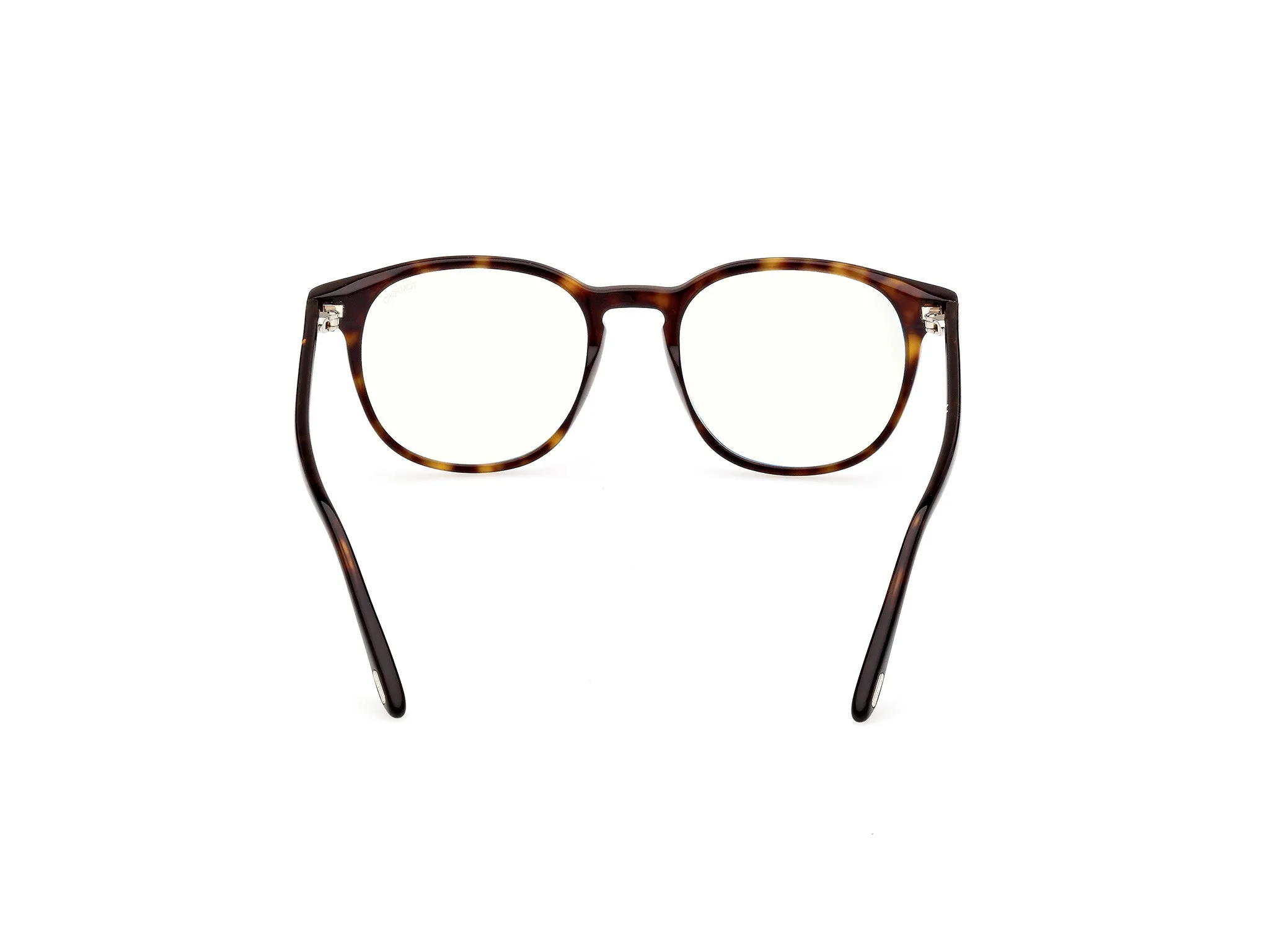 TOM FORD FT5832-B 52 Montature da vista Acetato Havana Rotonda Normale - immagine 4